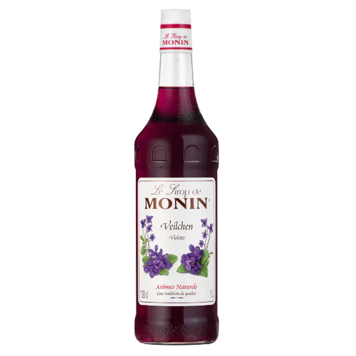 MONIN Getränke-Sirup, Monin Veilchen Sirup ideal für Limonaden und Spritz Cocktails 1000ml