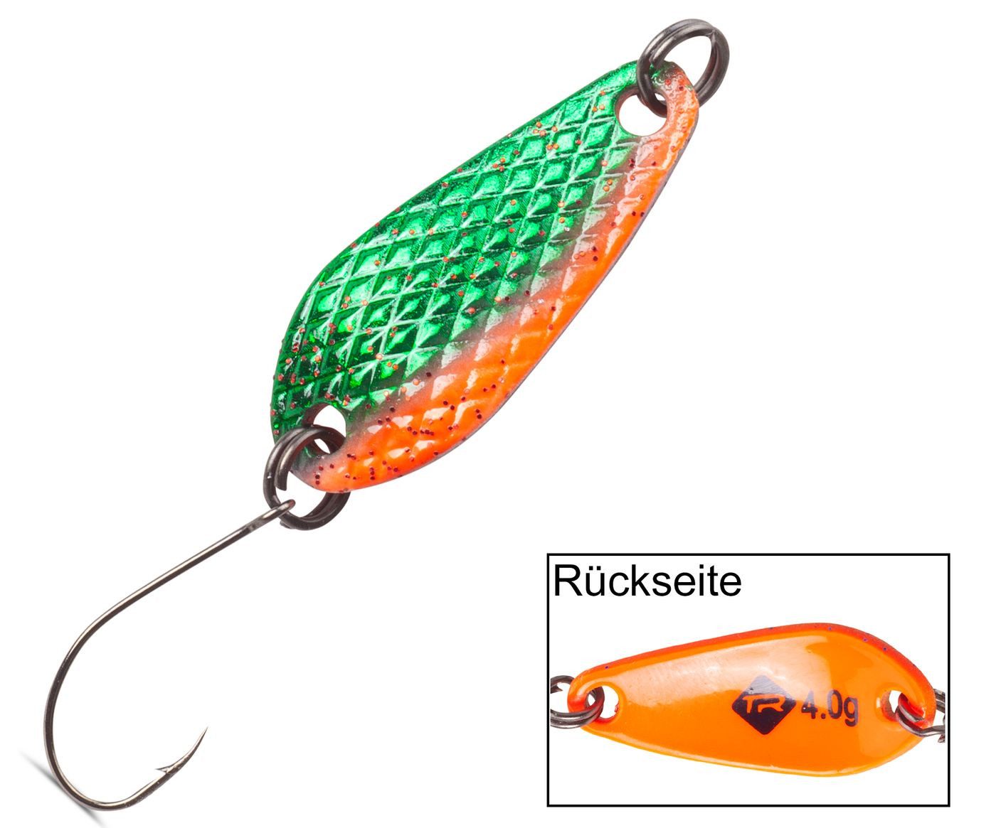 Kunstköder Iron Trout Deep Spoon 4g Forellenblinker