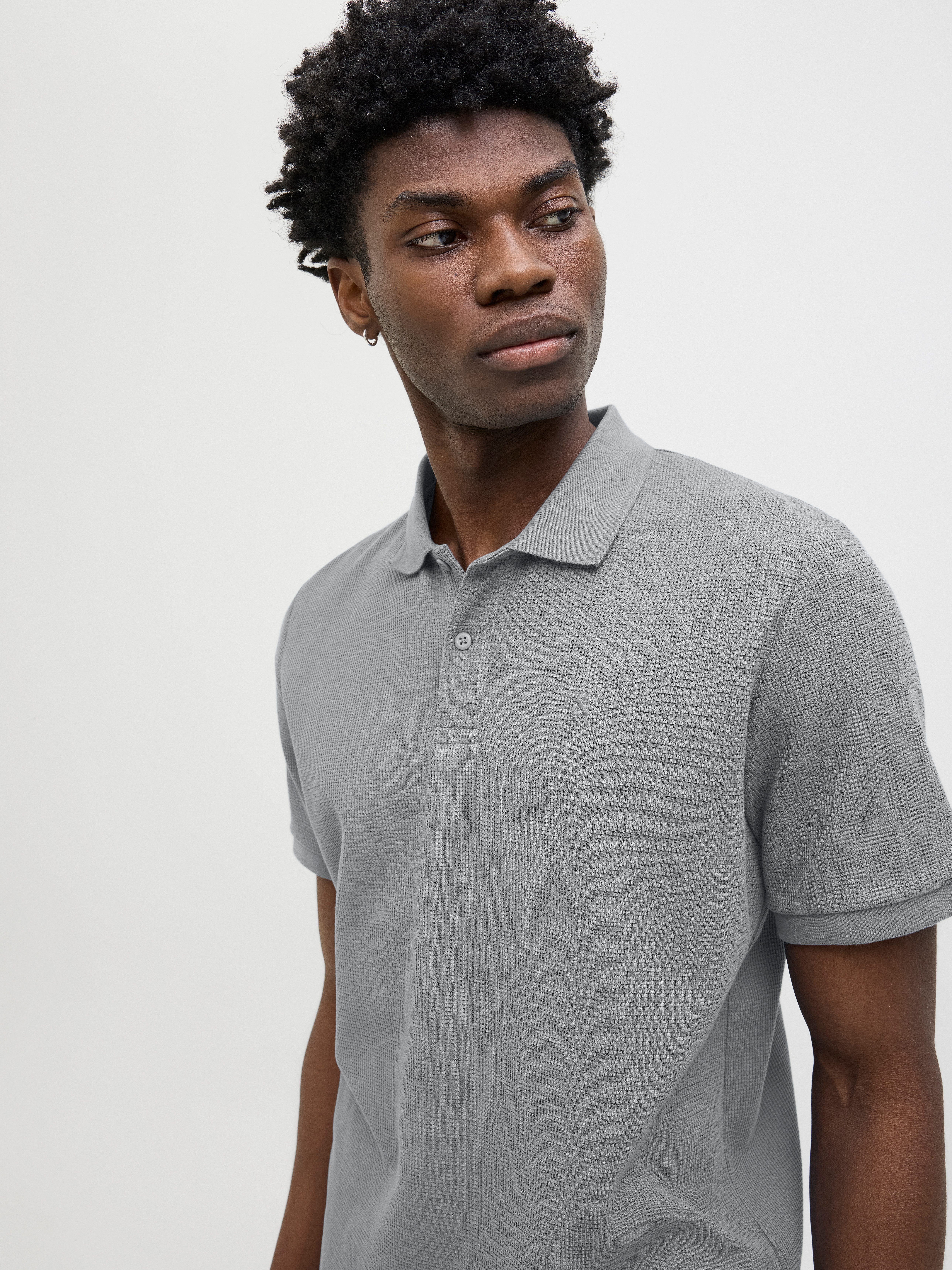 Jack & Jones Poloshirt JJEAUSTIN POLO SS NOOS Materialmix, regular fit günstig online kaufen