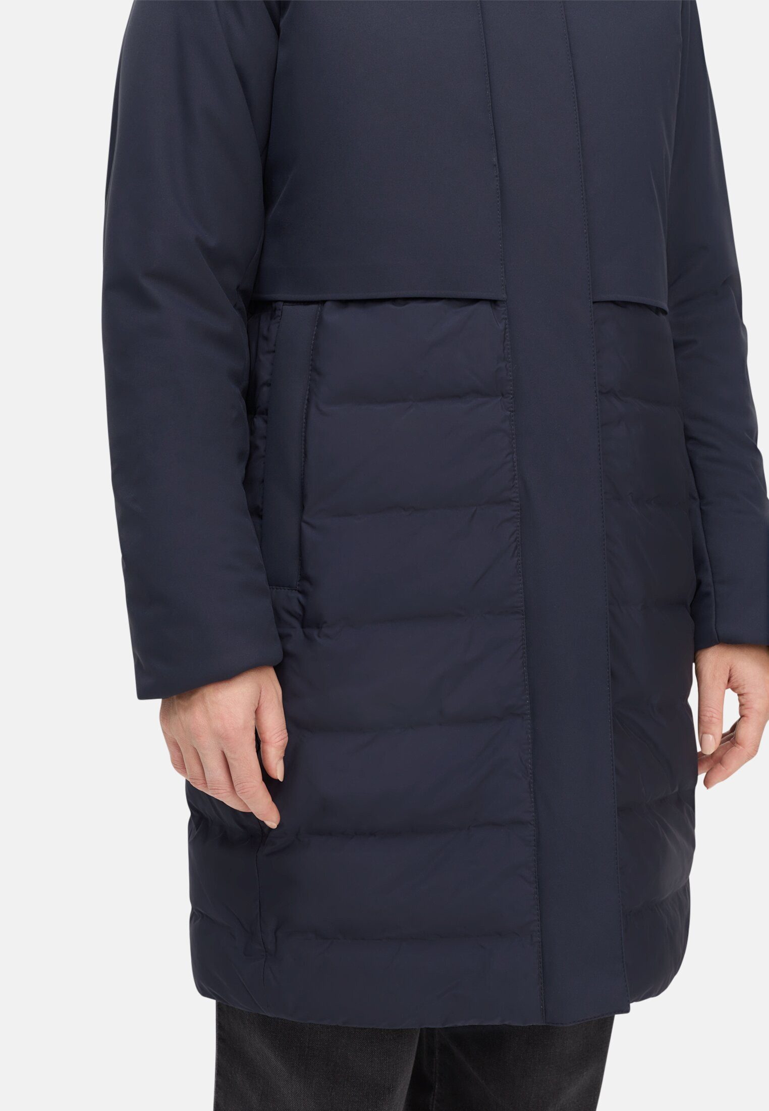 camel active Funktionsparka mit verstellbarer Kapuze Langarm Kapuze