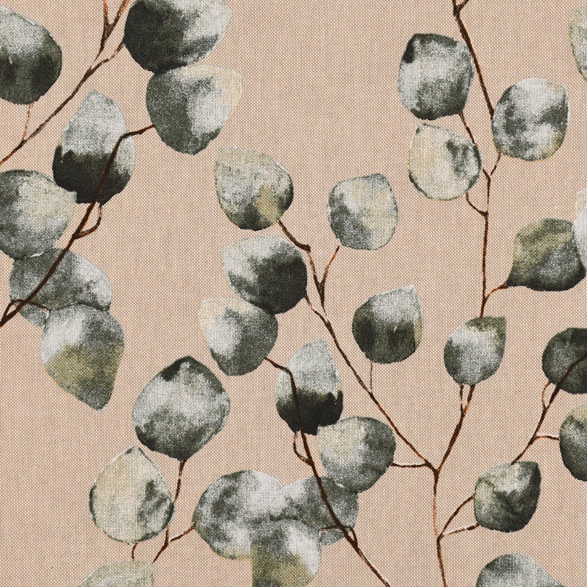LEBEN. natur, Eukalyptus handmade Eukalyptusblätter LEBEN. Tischläufer Leaves Tischläufer SCHÖNER SCHÖNER