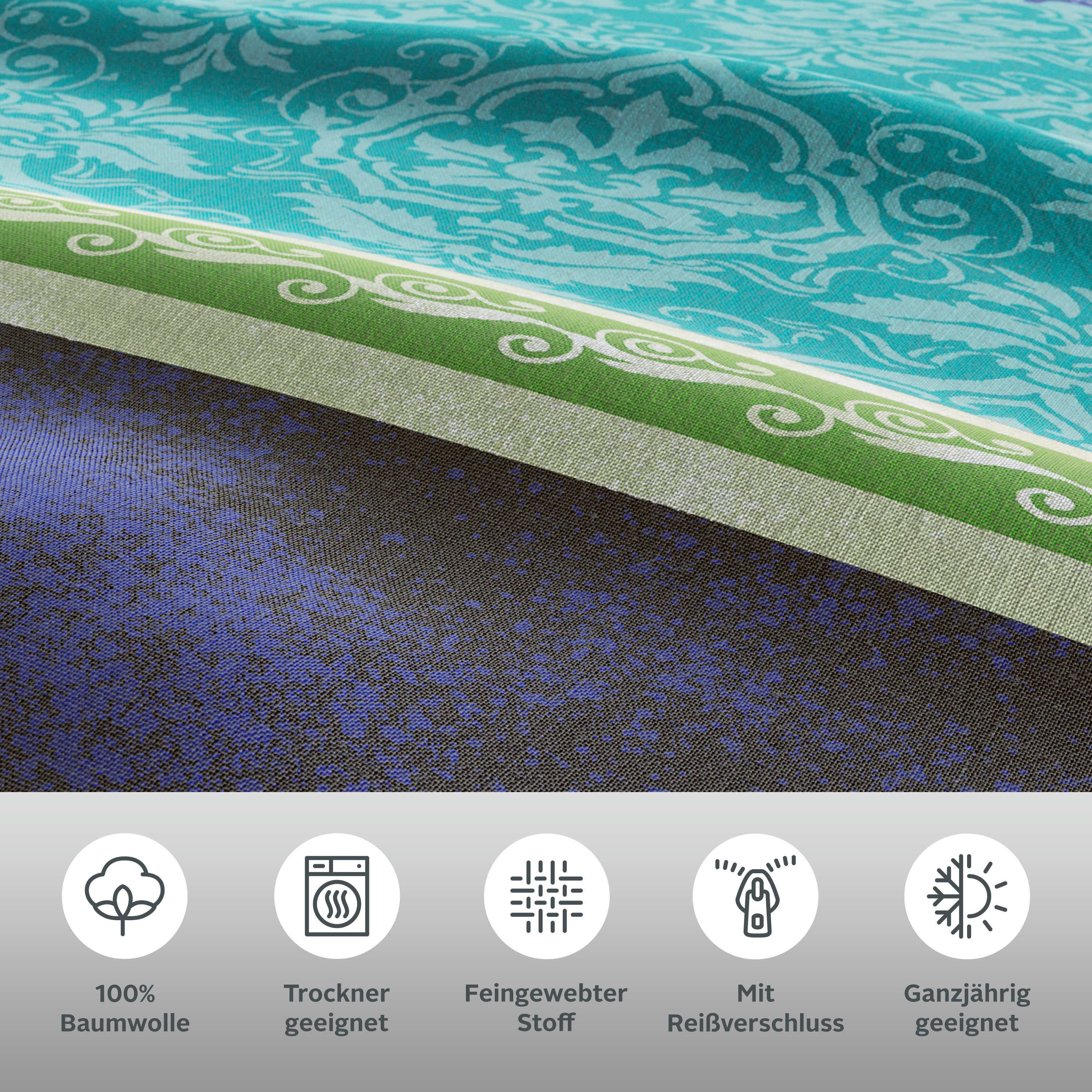 OTTO home Bettwäsche Sonnenham, Renforcé, 2 teilig, in Gr. 135x200 oder 155x220 cm, 100% Baumwolle, Paisley