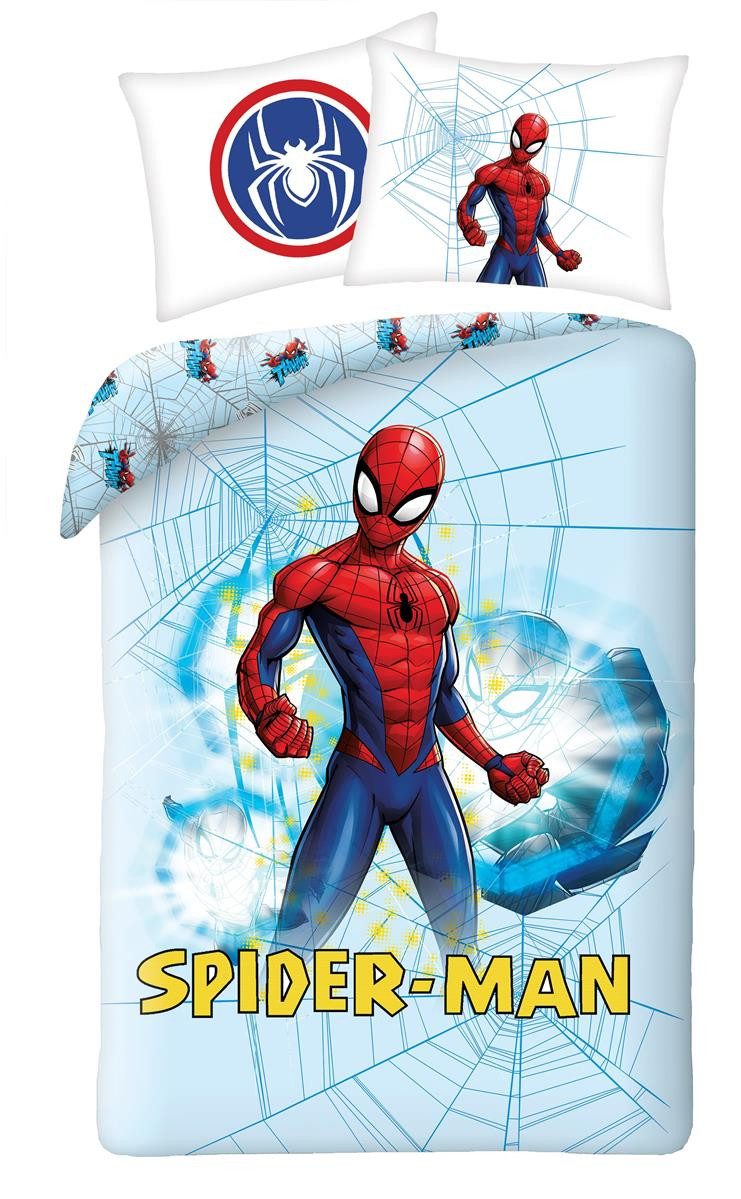 Bettwäsche Spiderman Peter Parker Bettwäsche Hogwarts Kopfkissen Bettdecke für, Spiderman, 100% Baumwolle, 2 teilig