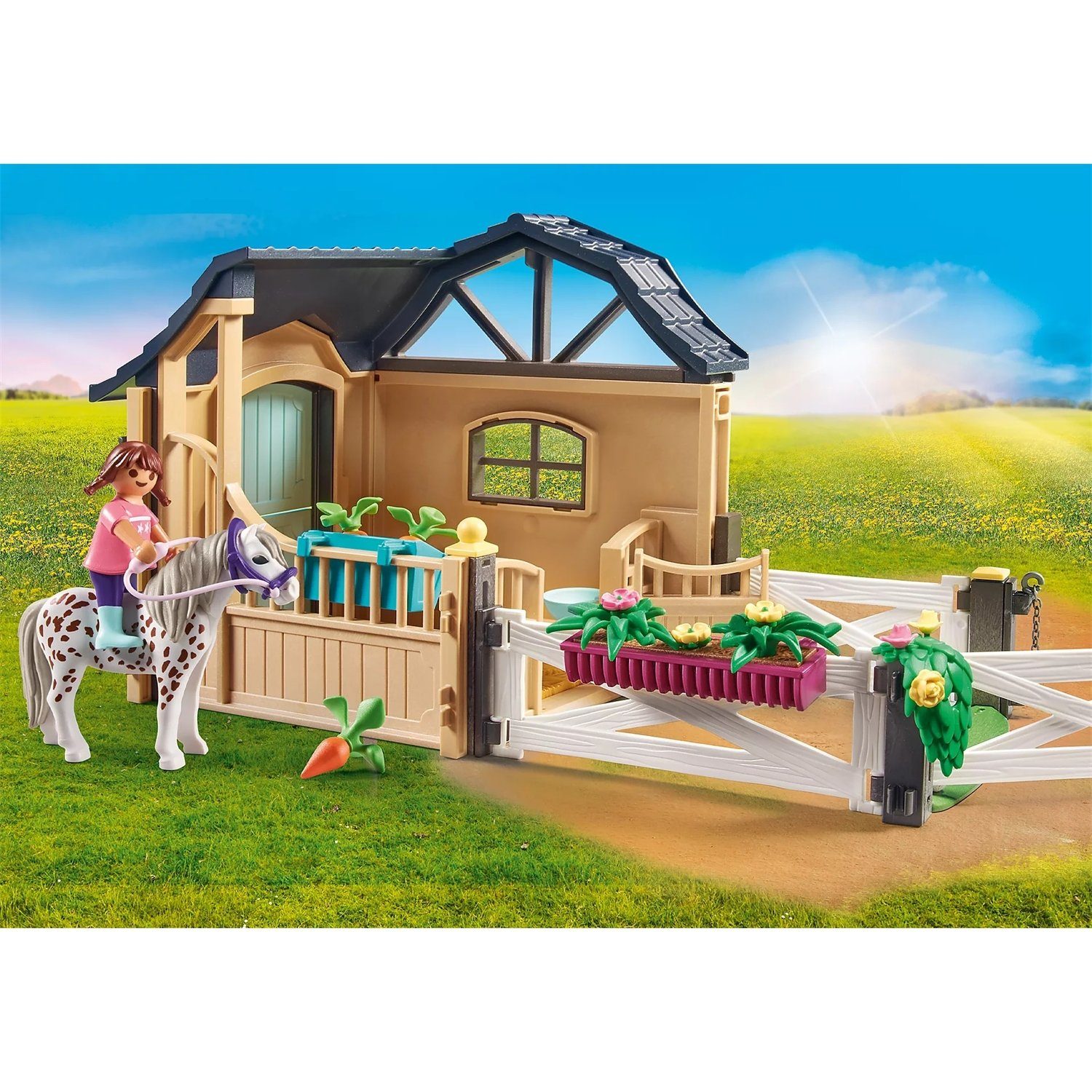 Playmobil® 71240 Reitstallerweiterung Konstruktions-Spielset günstig online kaufen