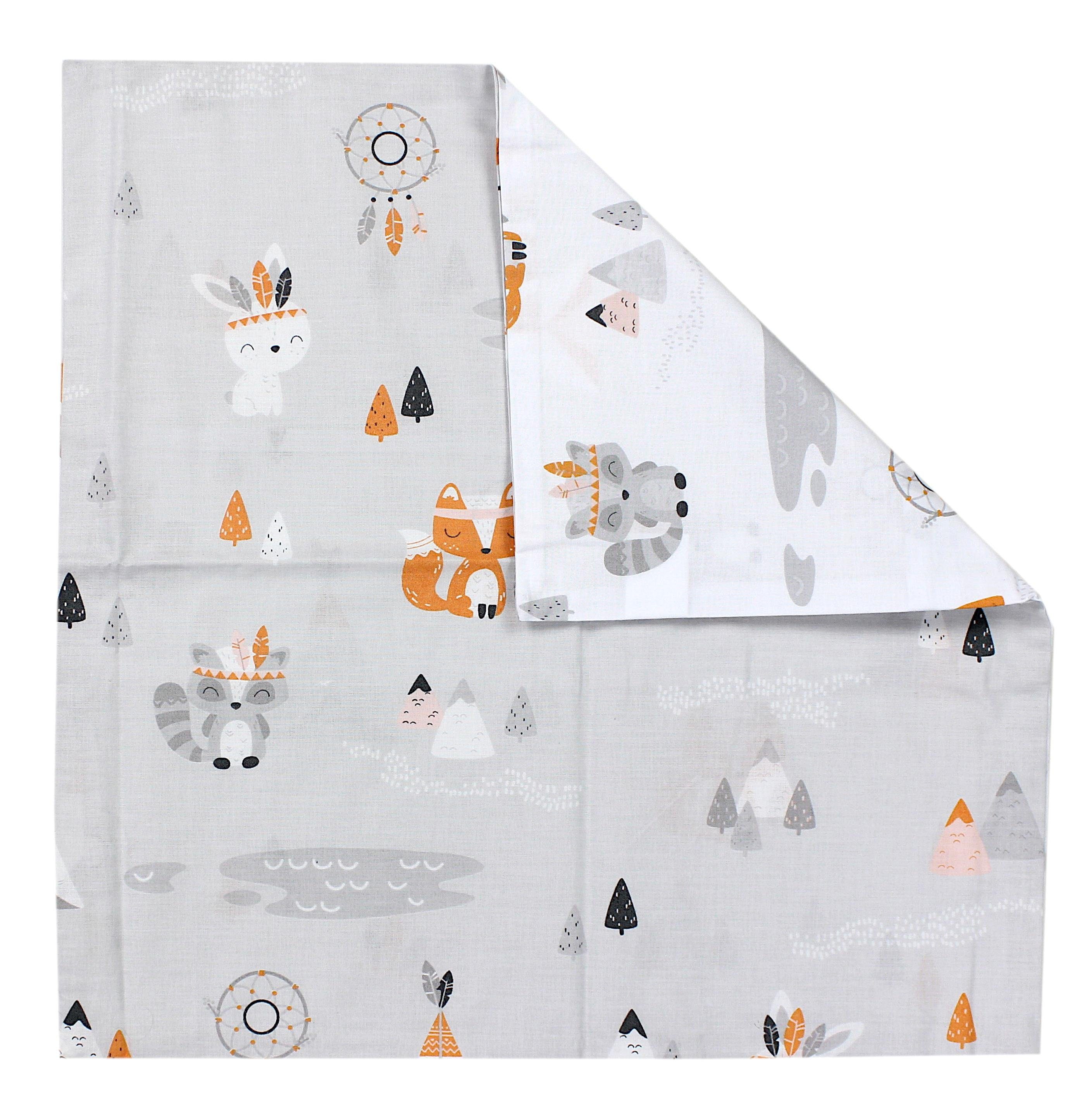 TupTam Kissenbezüge Kinder Kissenbezug Dekorativ Gemustert mit Hotelverschluss 2er Set