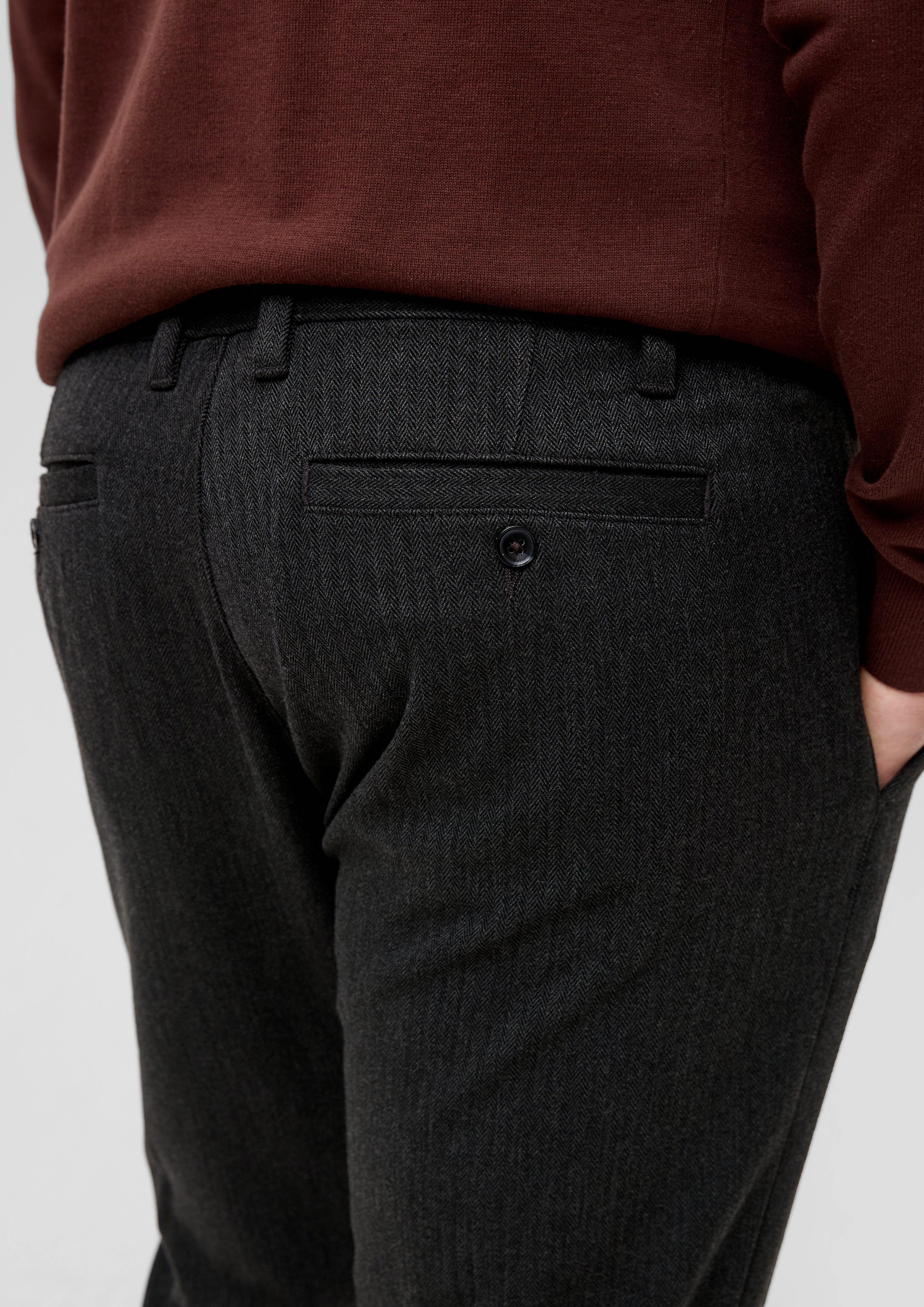 s.Oliver Stoffhose Detroit: Chino aus Viskosemix günstig online kaufen