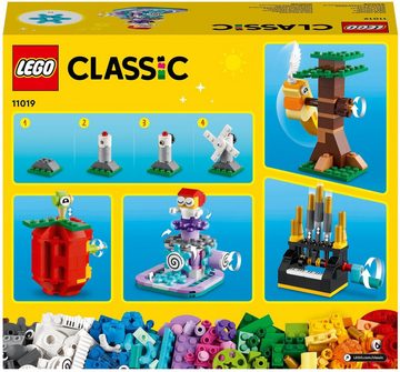 LEGO® Konstruktionsspielsteine Bausteine und Funktionen (11019), LEGO® Classic, (500 St), Made in Europe