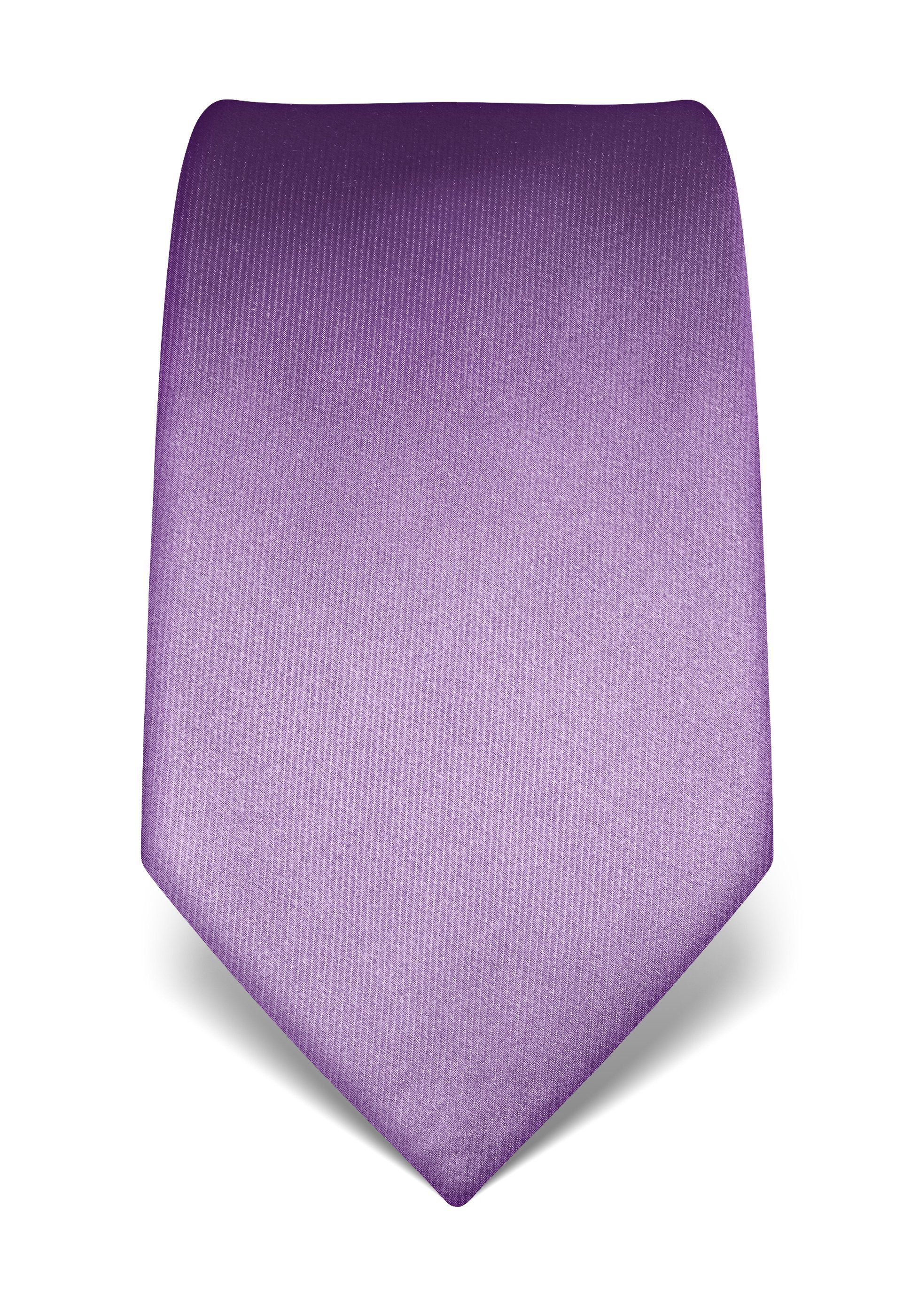 Krawatte uni lila Boretti Vincenzo