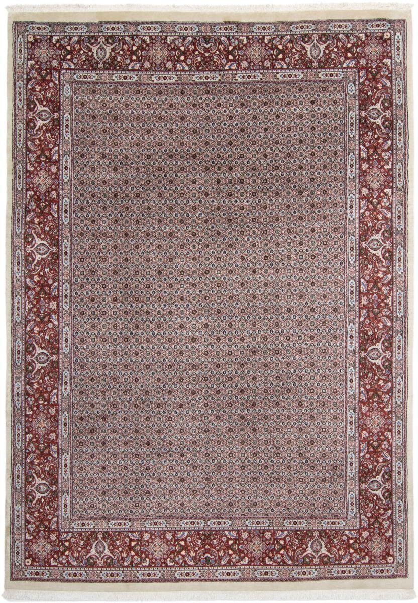 Orientteppich Moud 244x344 Handgeknüpfter Orientteppich / Perserteppich, Nain Trading, rechteckig, Höhe: 12 mm