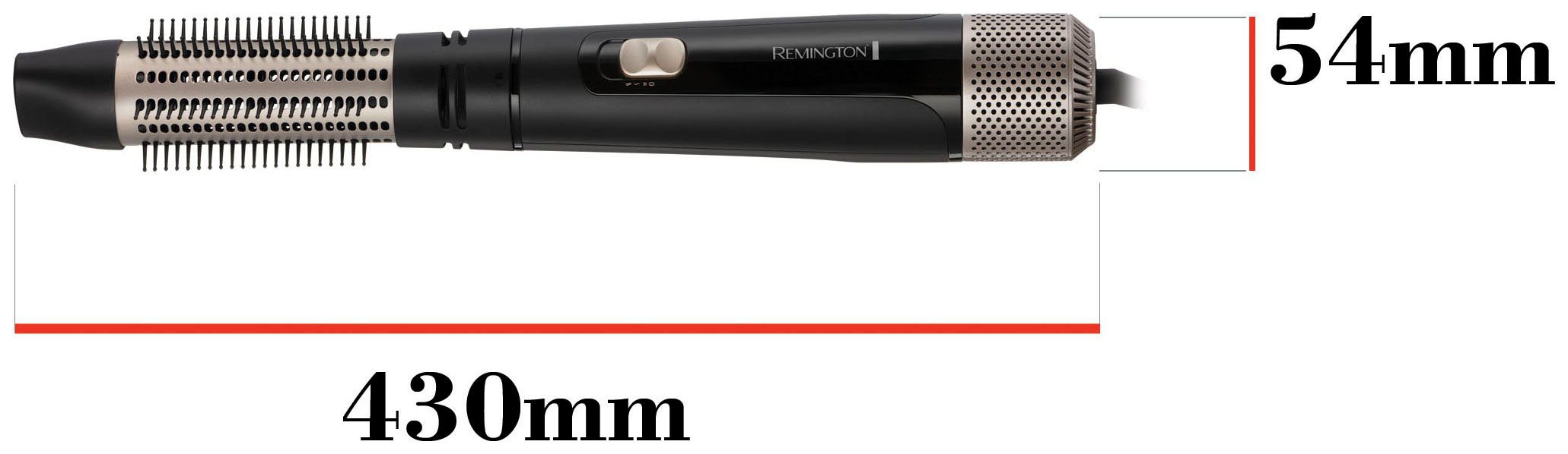 Remington Warmluftbürste Blow & (Airstyler/Rund-&Lockenbürste) Dry für AS7500, Watt 1.000 mittellange Haare Style