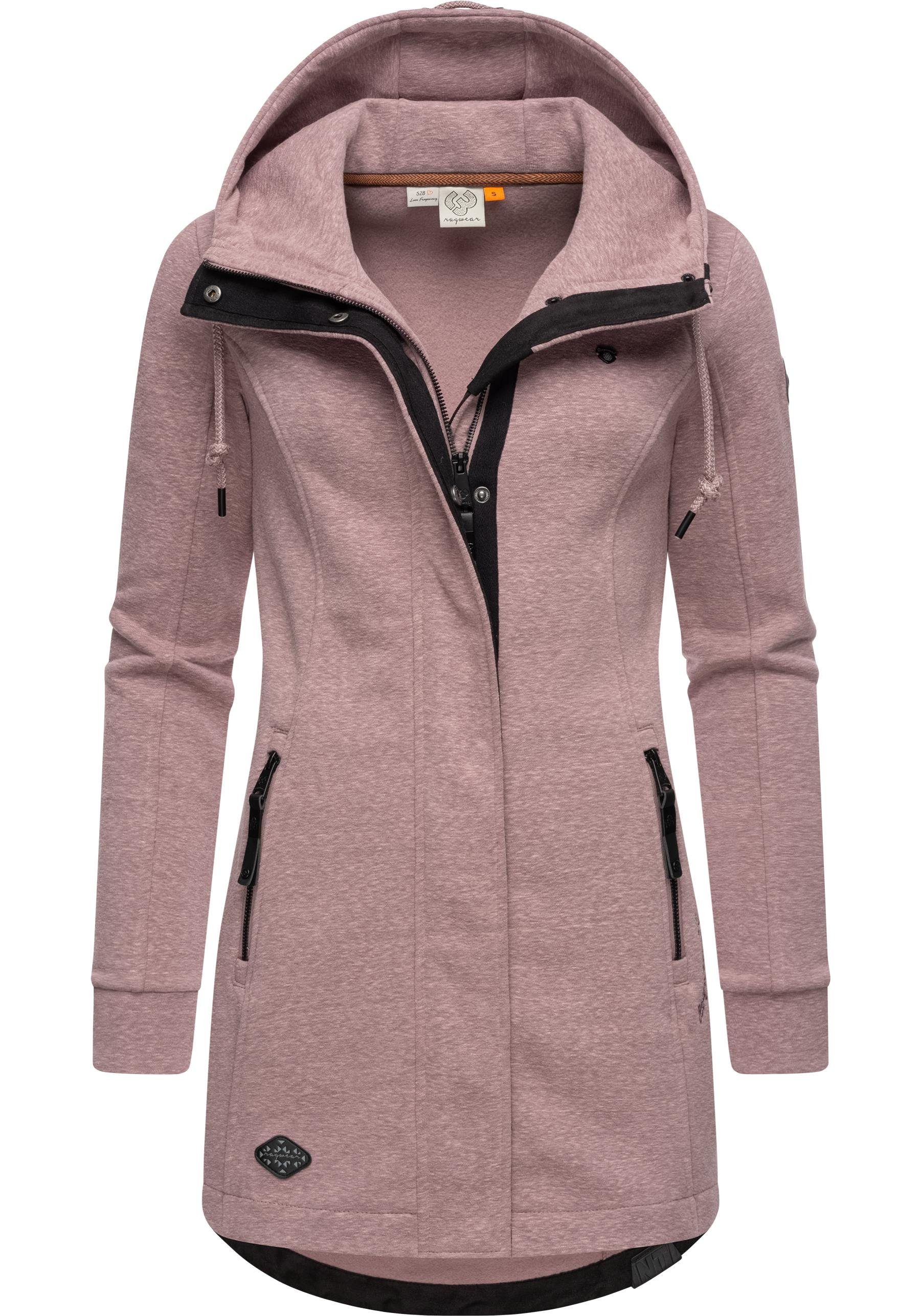 Ragwear Sweatjacke Letty Intl. Sportliche Kapuzenjacke günstig online kaufen