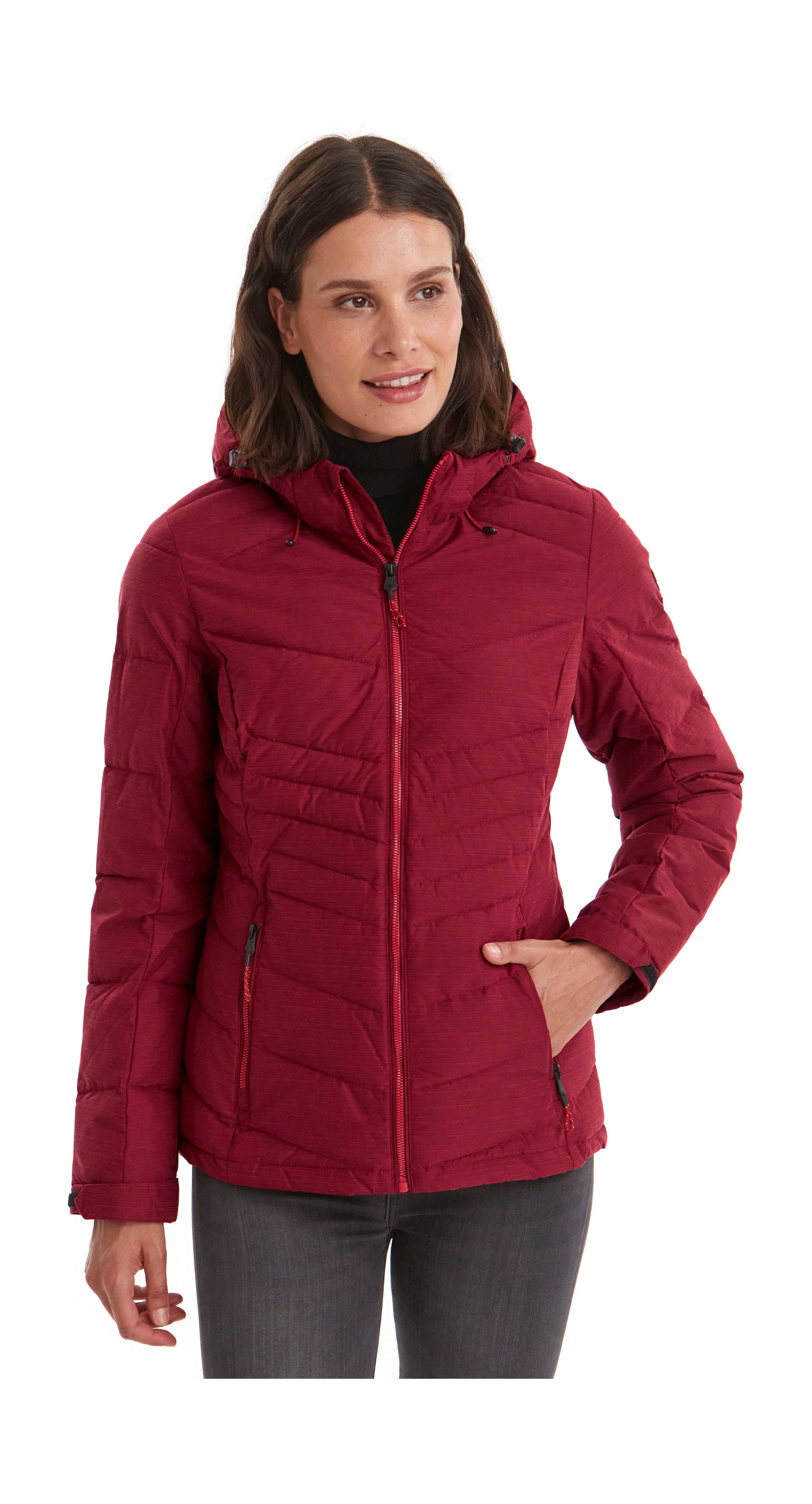 Outlet-Aufmerksamkeit Killtec Steppjacke KOW 149 WMN QLTD weinrot JCKT