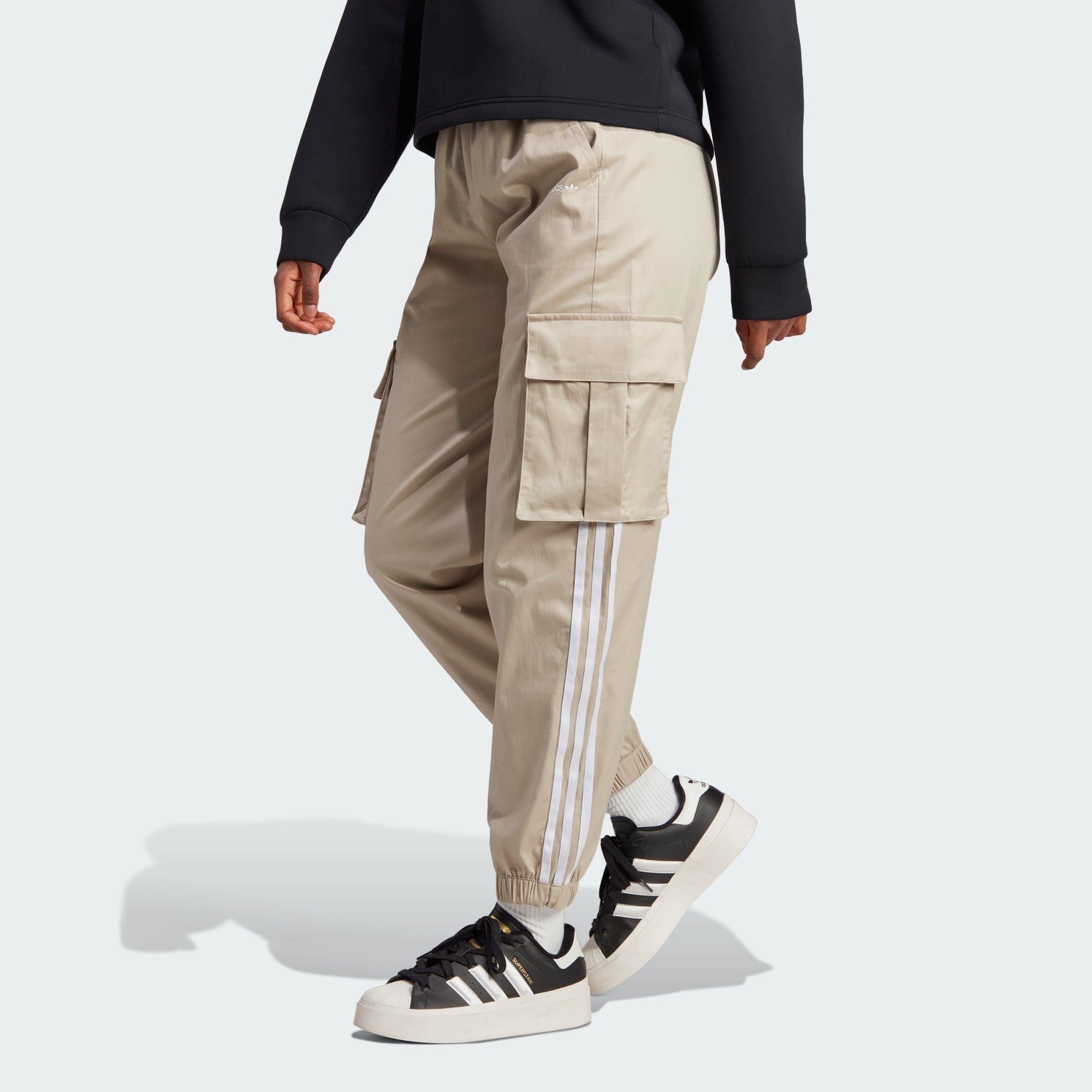 Jogginghose adidas Originals Beige CARGOHOSE Wonder