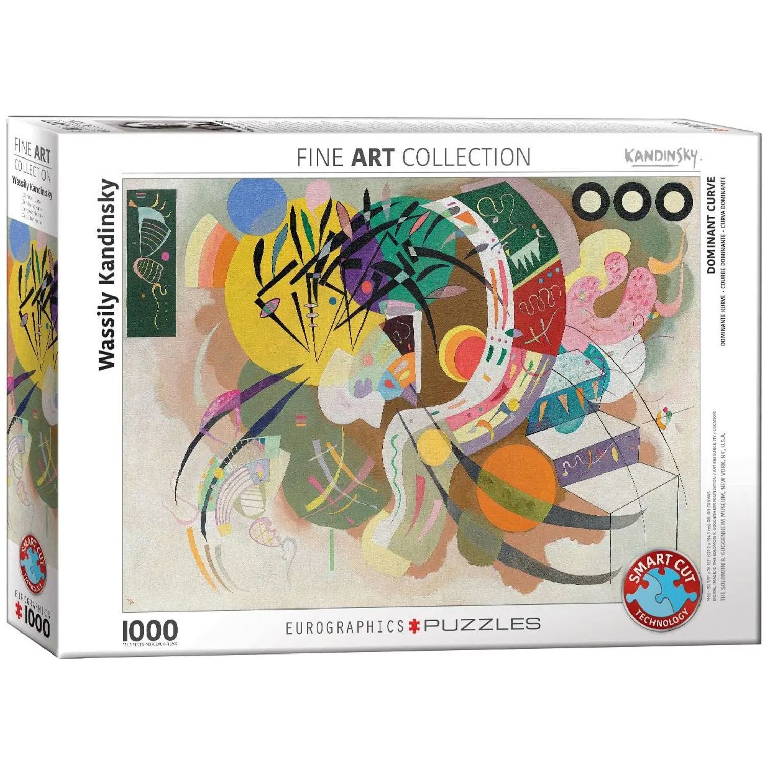 EUROGRAPHICS Puzzle Dominante Kurve, 1000 Puzzleteile