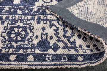 Teppich OLD MARRAKESCH 230x160cm beige blau, riess-ambiente, rechteckig, Höhe: 5 mm, Wohnzimmer · Webstoff · Used Look · Orientalisch