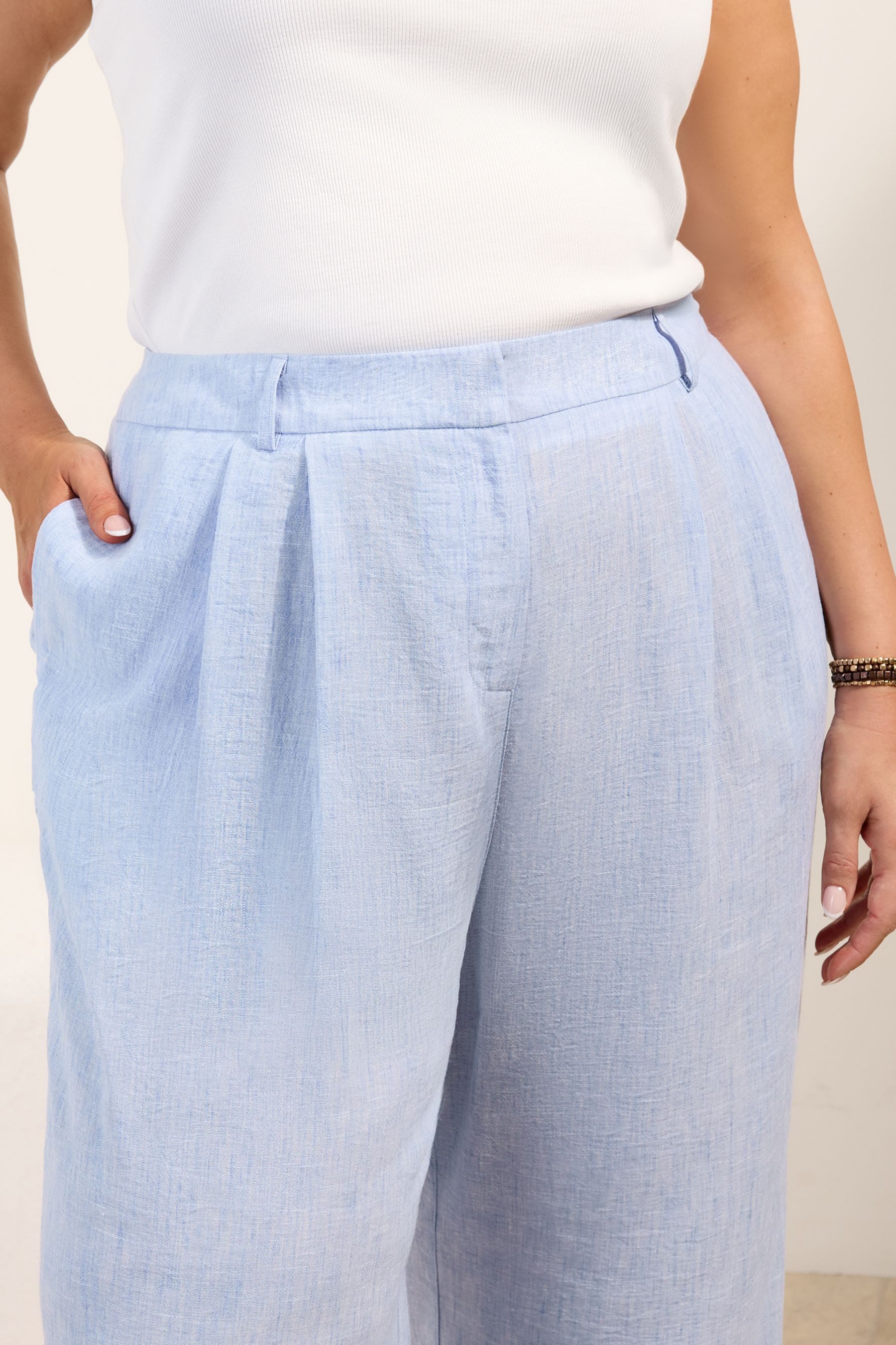 Friends Like These Palazzohose Friends Like These Hose mit weitem Bein, Curve (1-tlg)