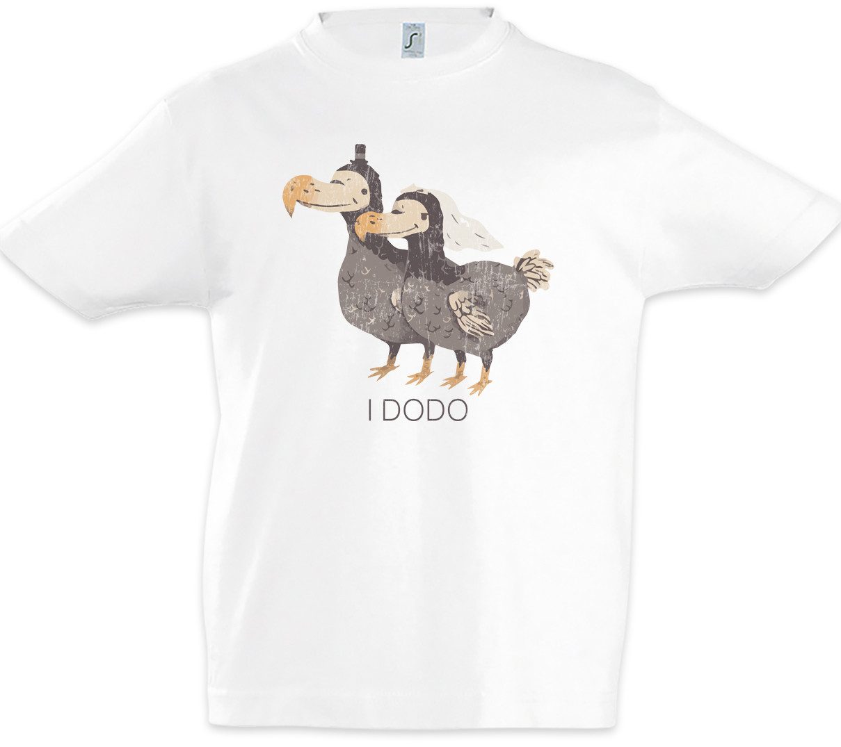 Print-Shirt I Dodo Kinder T-Shirt Hochzeit Wedding Mariage Liebe Amour Love Couple