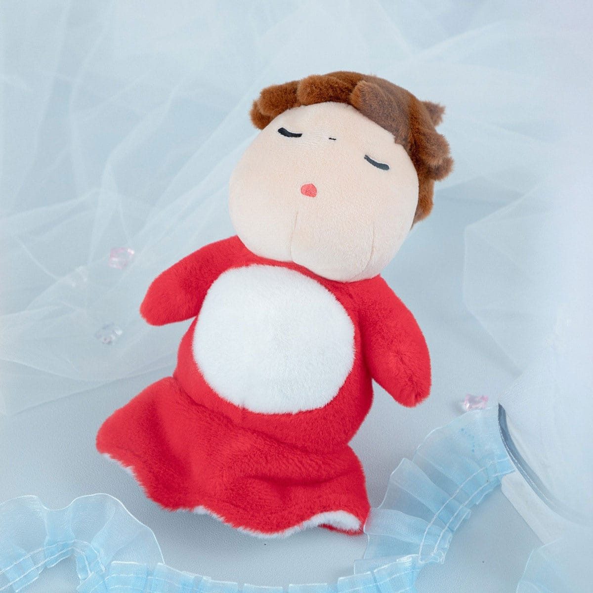 Sun Arrow Plüschfigur Ponyo Nakayoshi Plüschfigur Ponyo Dozing Off