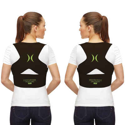 Comfortisse® Rücken Stützgürtel Posture PRO (Spar-Set 1er oder 2er Pack, 2-tlg., in 2 Größen erhältlich 60cm bis 130cm), Rückenbandage für Frauen und Männer