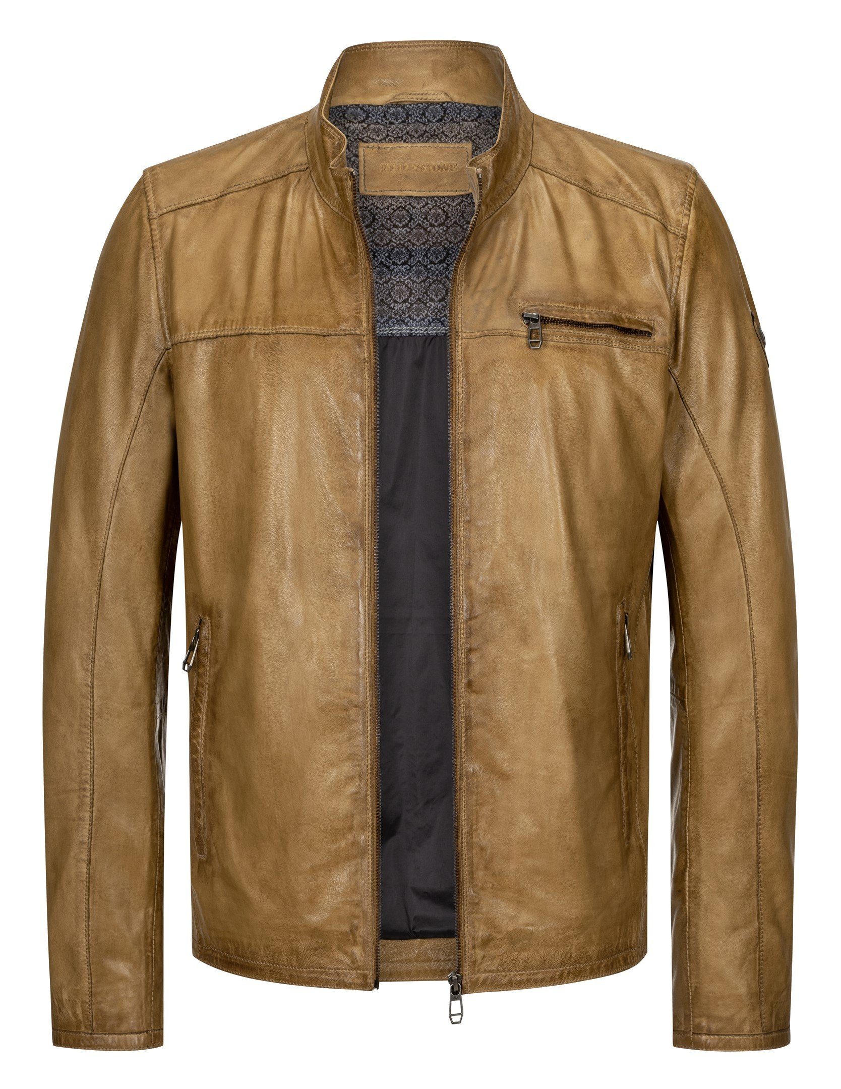 Milestone Lederjacke MSMarco Herrenjacke aus softem günstig online kaufen