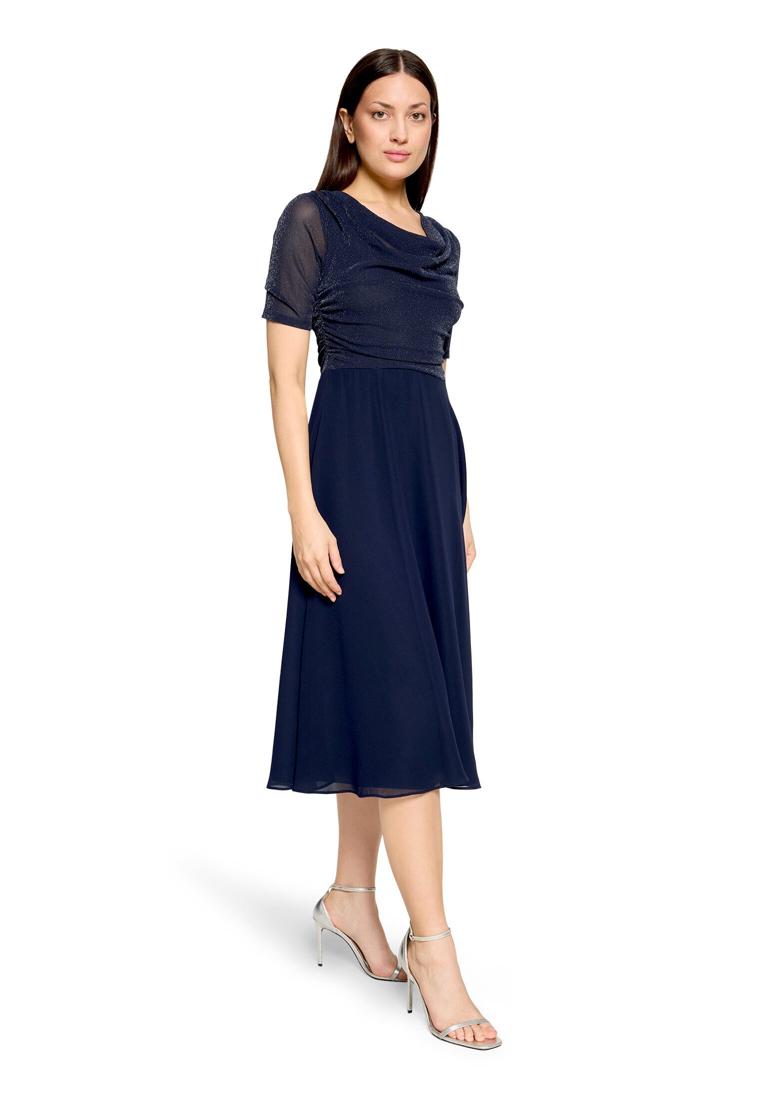 Vera Mont Cocktailkleid Damen im Glitzer-Look