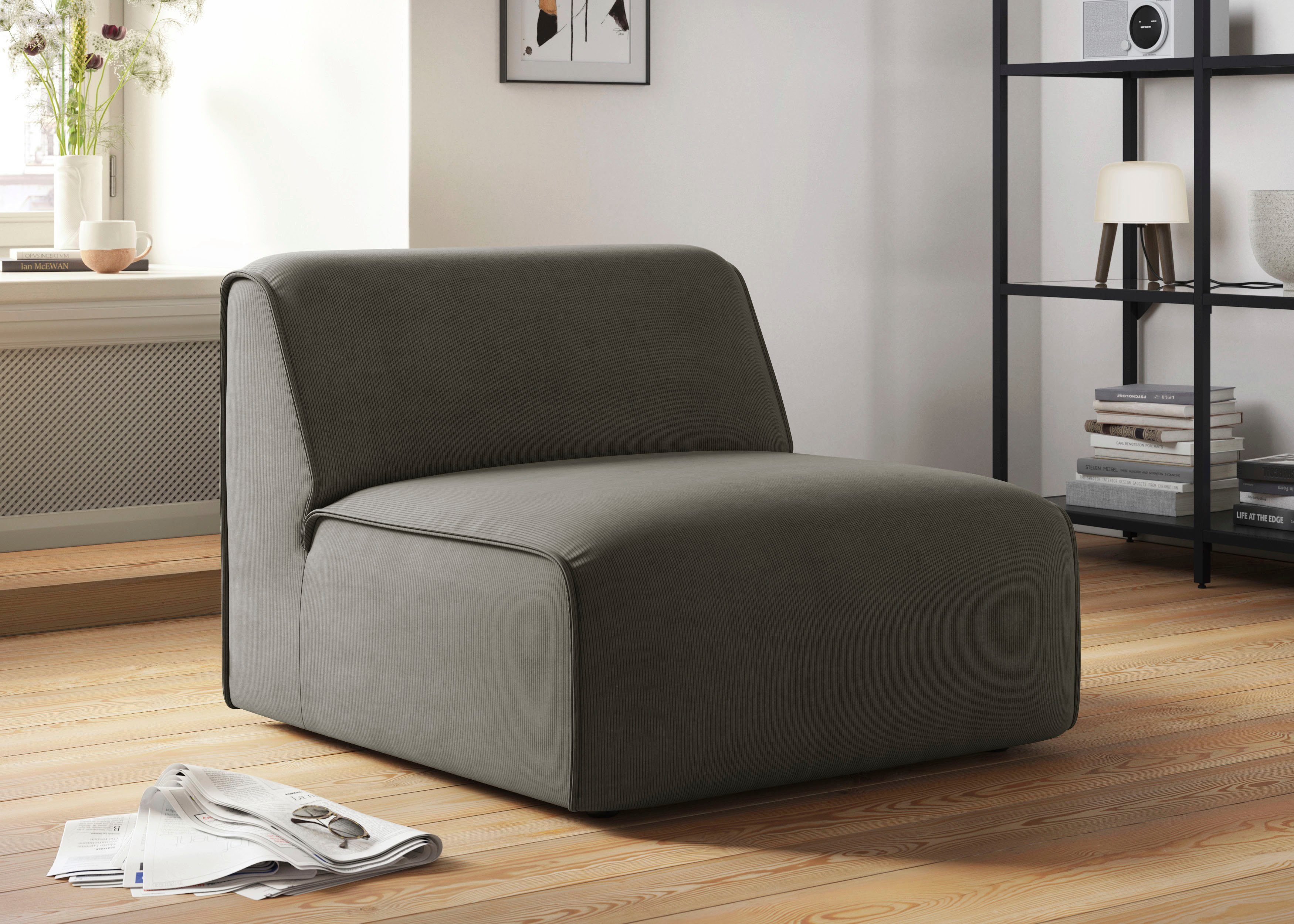 RAUM.ID Sessel Merid Sofa-Mittelelement, Maße B/T/H: günstig online kaufen
