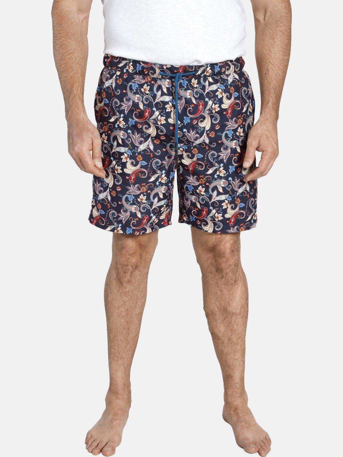 Charles Badeshorts großzügigen Colby BARON FINBAR mit Paisley-Print