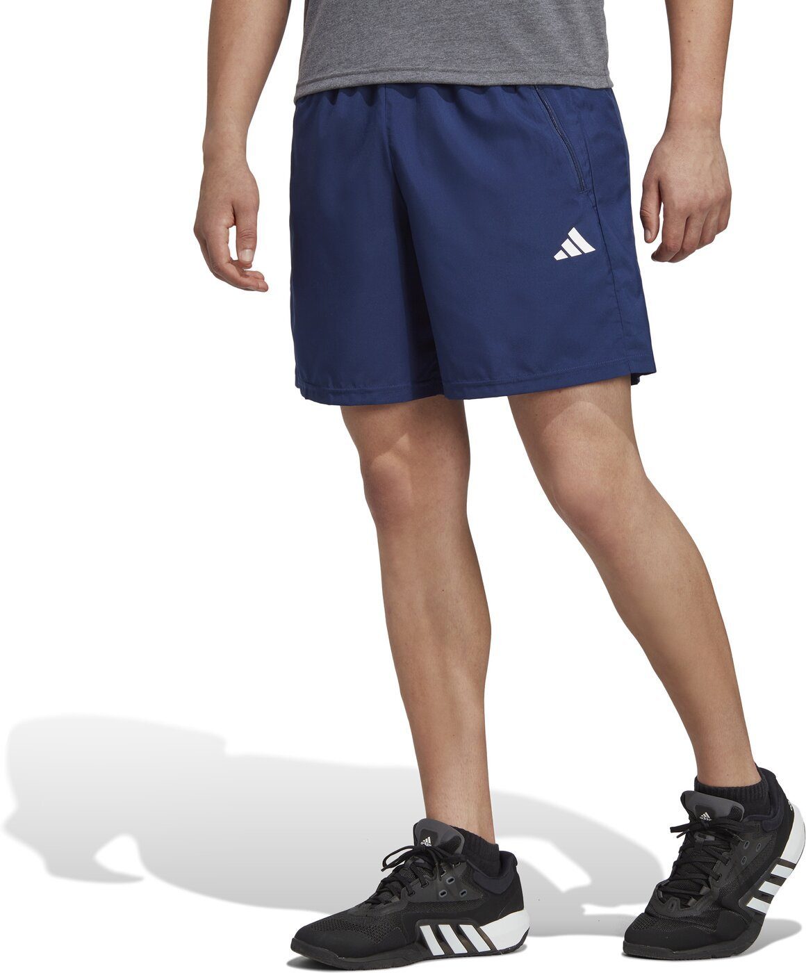 adidas Sportswear Sporthose TR-ES WV SHO DKBLUE/WHITE günstig online kaufen