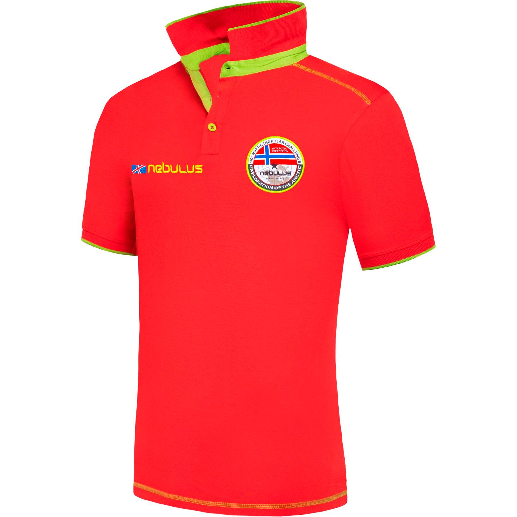 Poloshirt ISLA, P5265 - Herren, rot, S