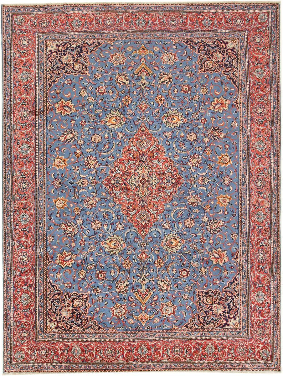 Orientteppich Isfahan 293x388 Handgeknüpfter Orientteppich / Perserteppich, Nain Trading, rechteckig, Höhe: 8 mm | Kurzflor-Teppiche