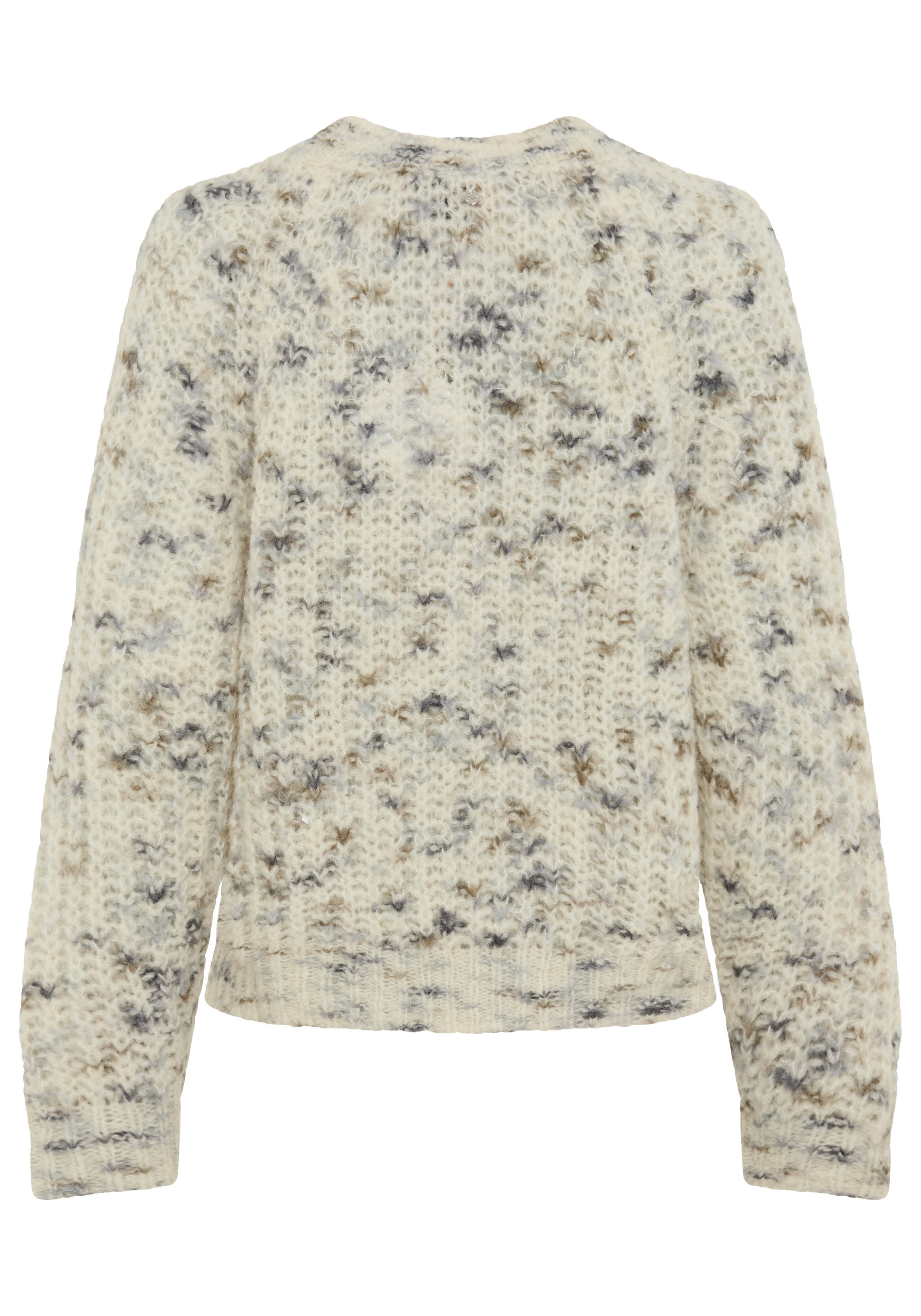 BOSS ORANGE Strickpullover Fiambella Premium Damenmode Rundhalsausschnitt, mit Alpaka-Wolle