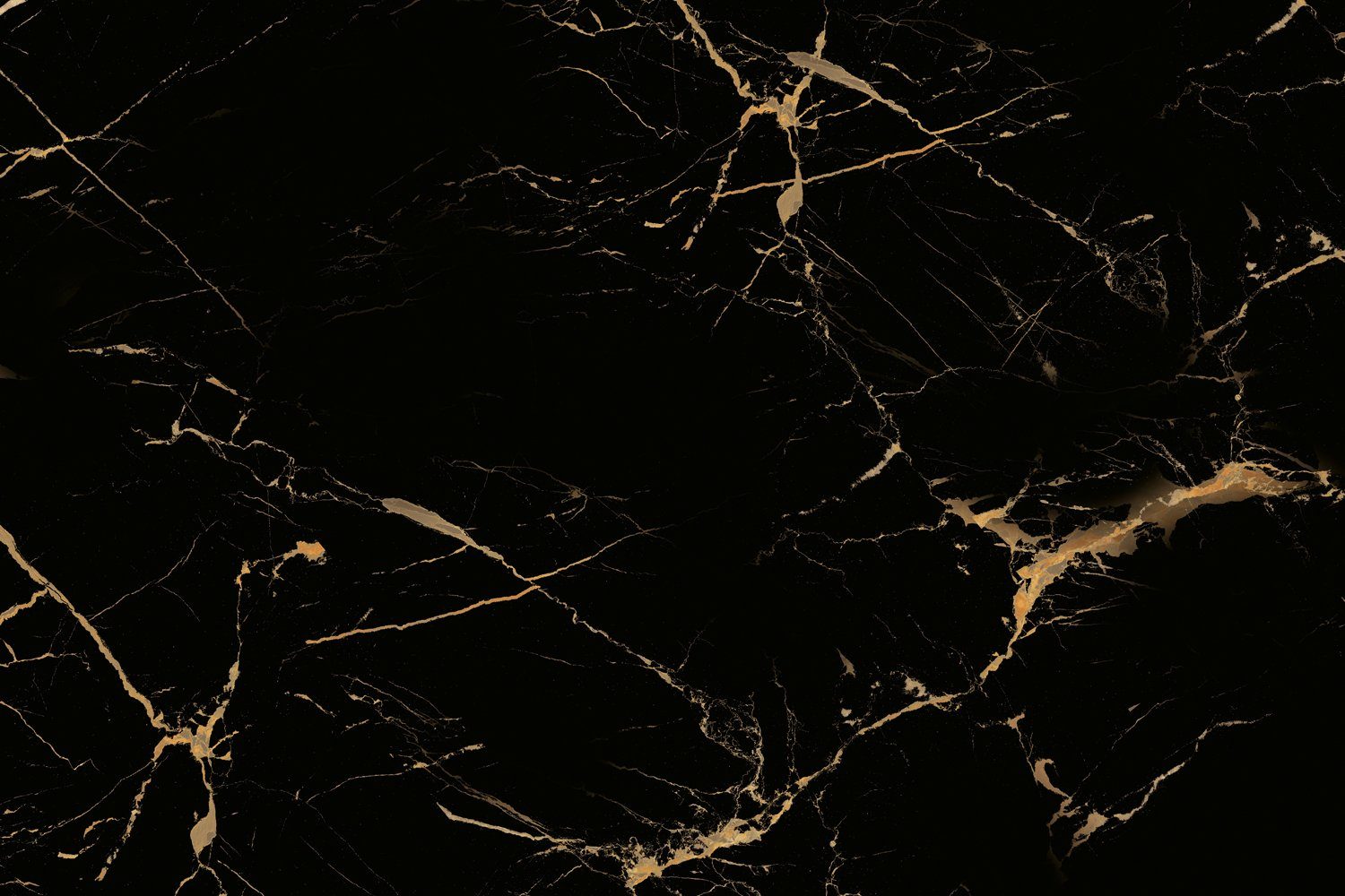queence Küchenrückwand Marmor Optik - Schwarz/Gold - Spritzschutz Wandschutz für Herd & Spüle, (1-tlg), 60x40x0,3 cm - Hitzebeständig - Herdspritzschutz - Alu-Dibond