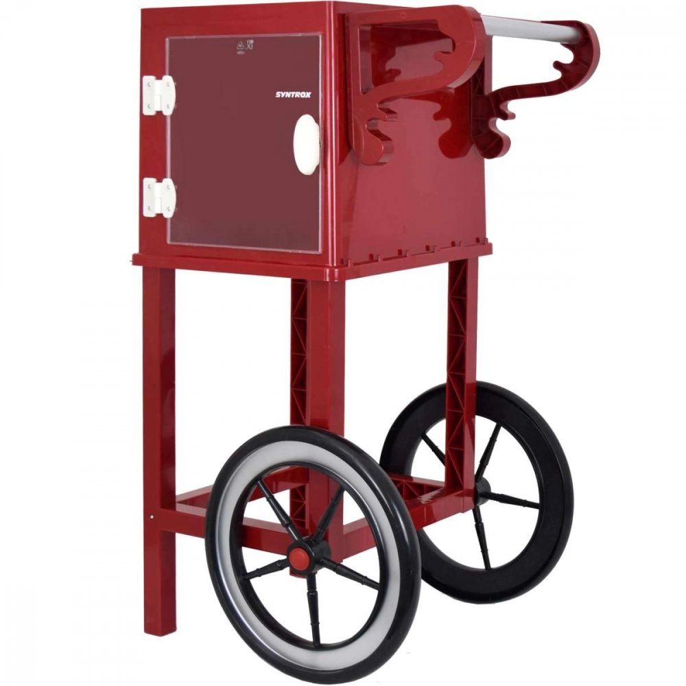 Maker zwei mit Untergestell Syntrox Reifen Germany Syntrox für Popcorn Popcornmaschine Popcornwagen