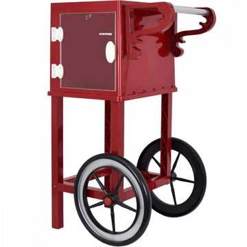 Syntrox Germany Popcornmaschine Syntrox Untergestell Popcornwagen für Popcorn Maker mit zwei Reifen