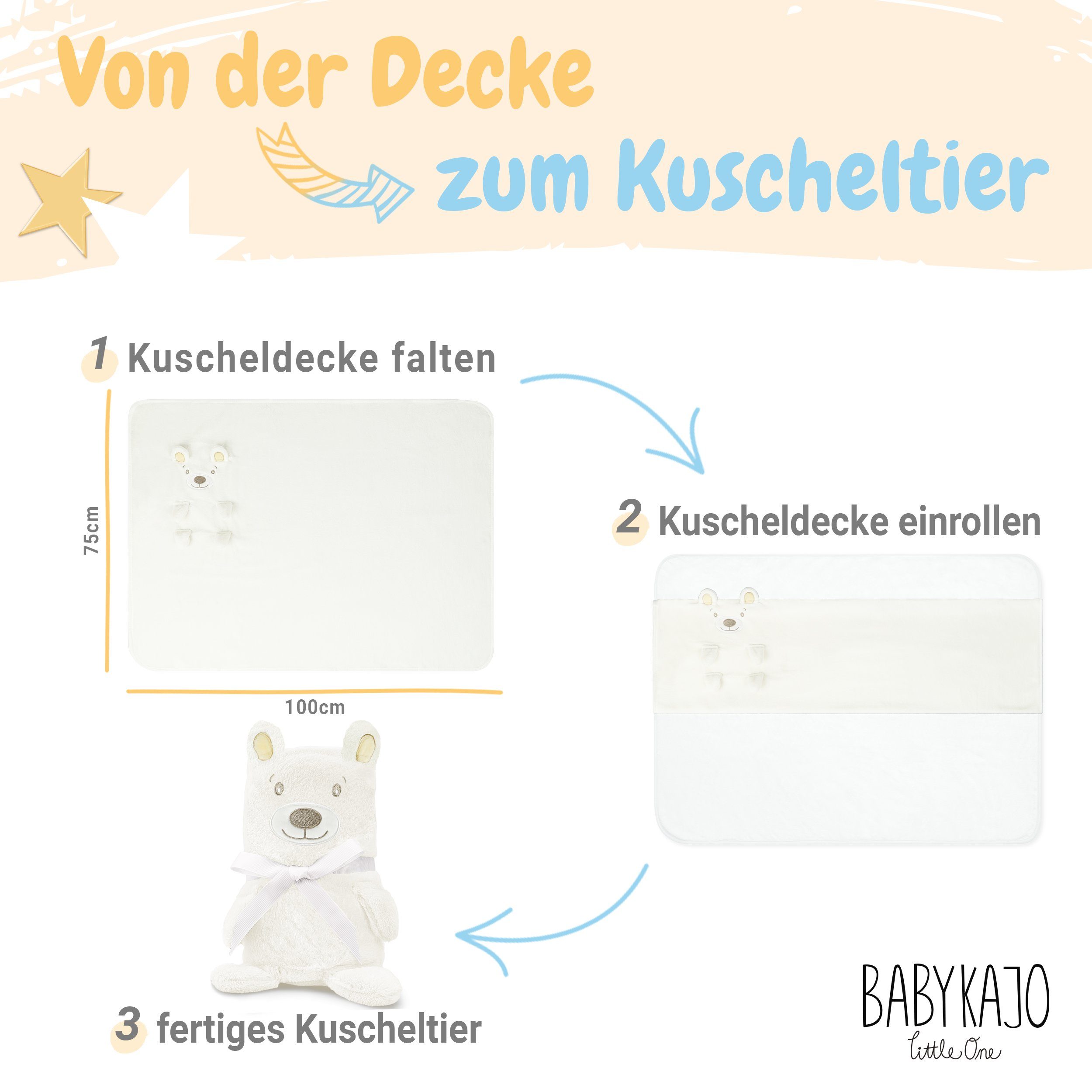 Babydecke, Babykajo, 2in1 Kuscheldecke - Babydecke günstig online kaufen