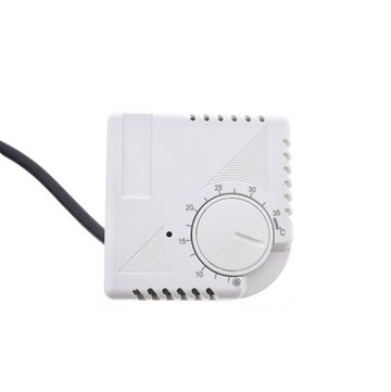 TroniTechnik Heizgerät externes Thermostat für Heizkanonen, regulierbar, mit externem Fühler für Heizgerät, 10 Meter Kabel