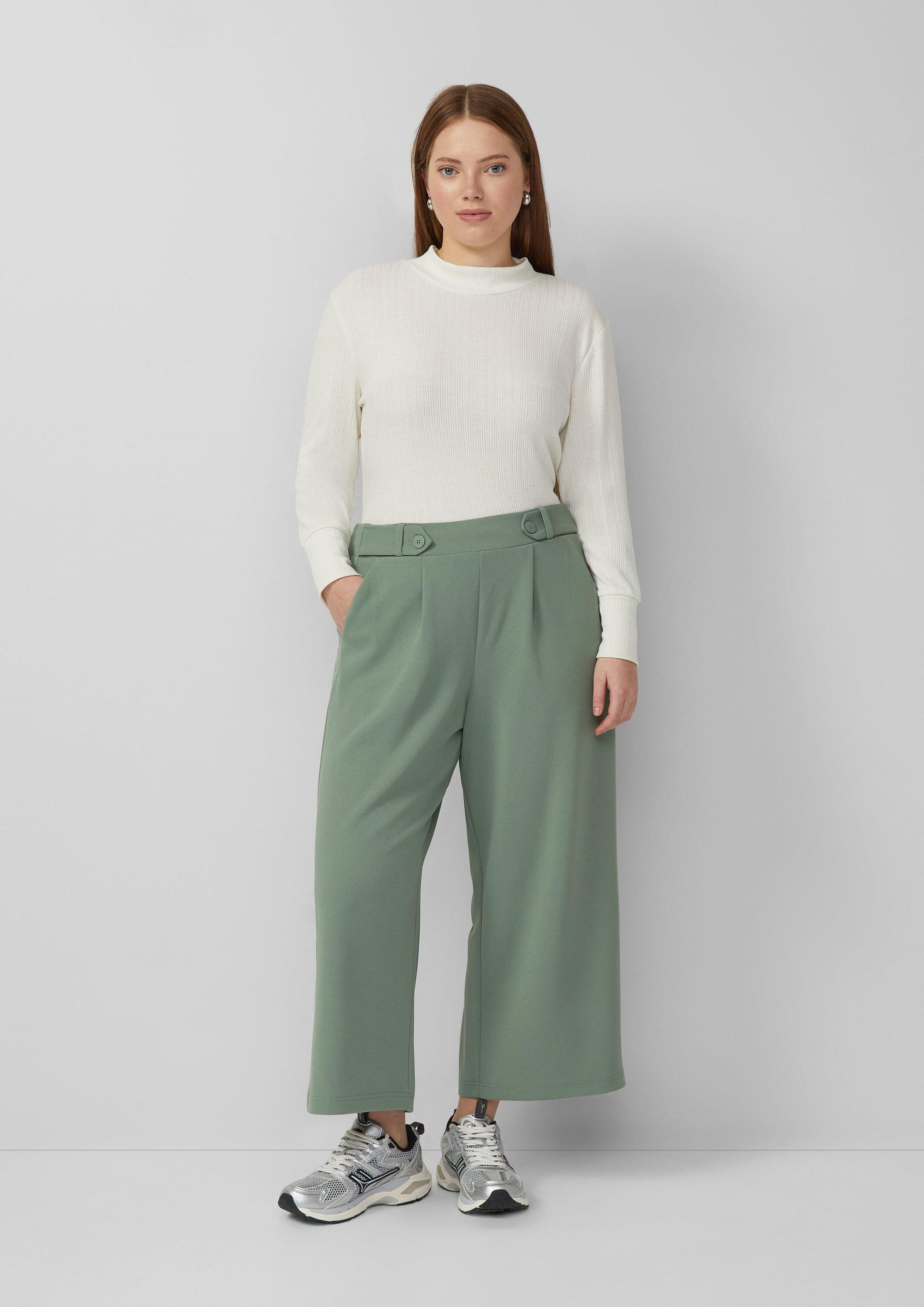 QS 7/8-Hose Hose Culotte aus Interlockjersey