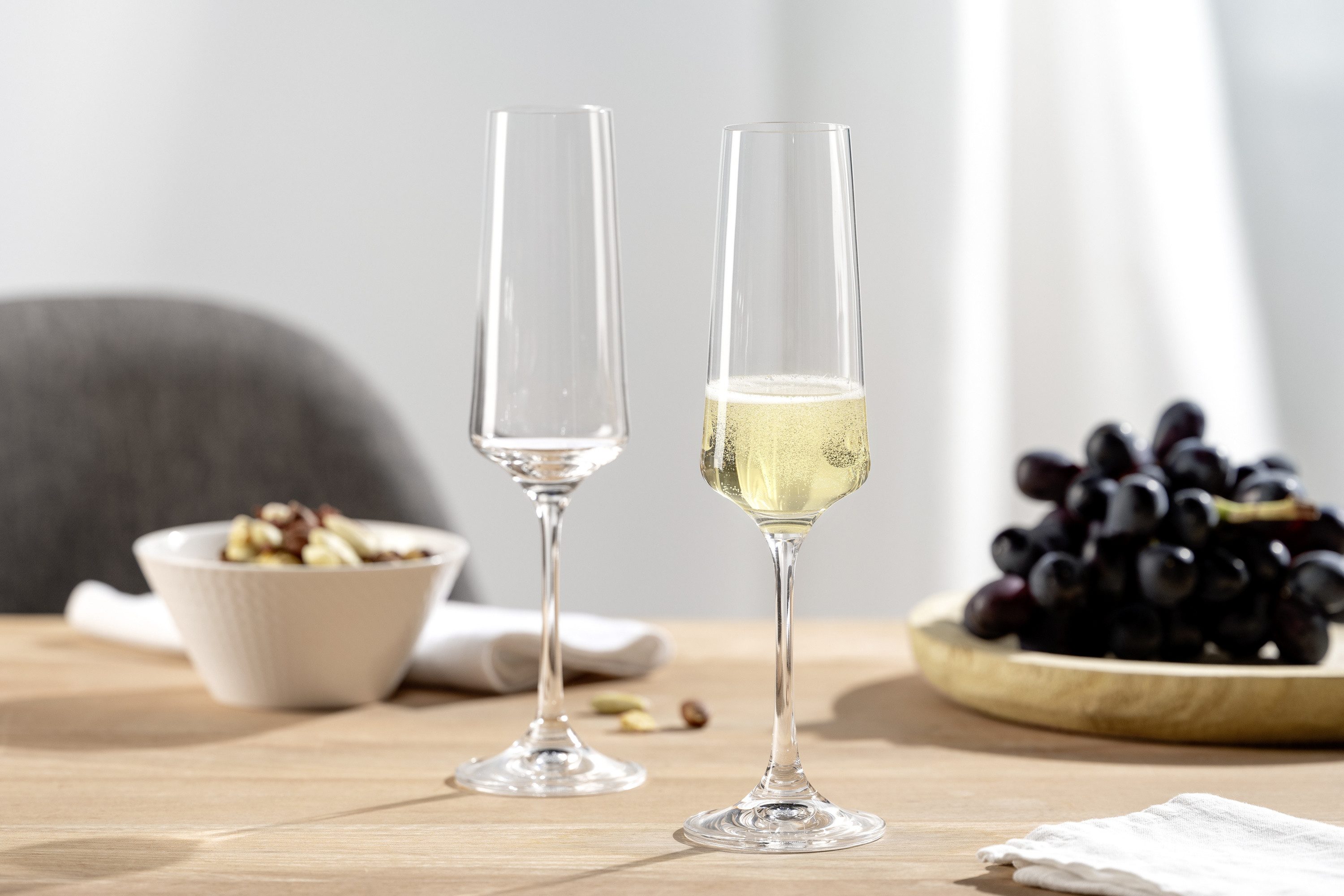 LEONARDO Gläser-Set Sektglas LEONARDO PALADINO DH 4.30x23.80 cm transparent
