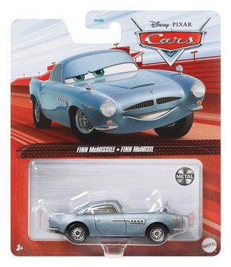 Disney Cars Spielzeug-Rennwagen Finn McMissile DKG43 Disney Cars Cast 1:55 Auto Mattel Fahrzeuge
