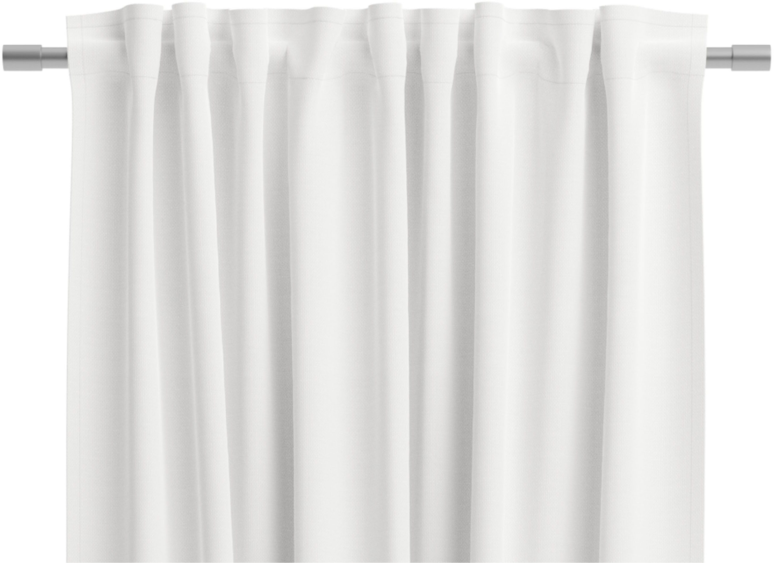 Neutex for you! Vorhang Linessa (1 St), verdeckte Schlaufen, blickdicht, Jacquard, Schal mit verdeckten Schlaufen, Breite 137 cm, nach Maß