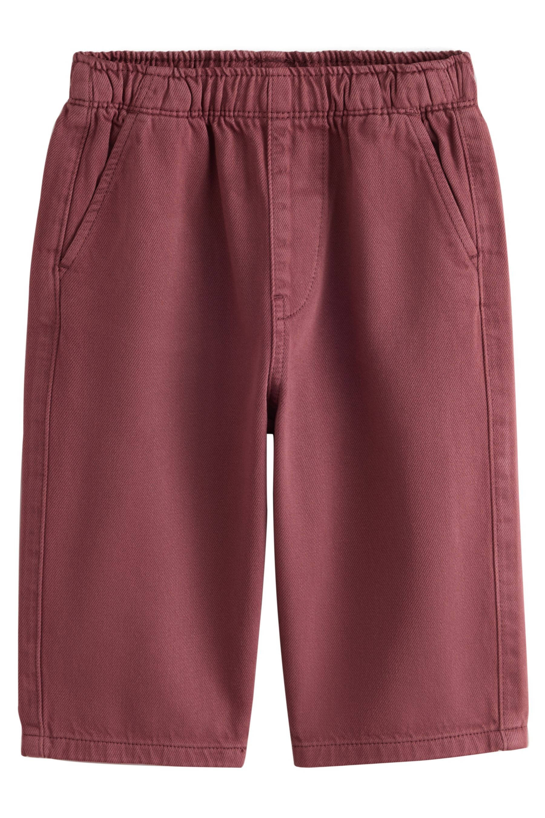 Palazzohose Schlupfhose mit weitem Bein