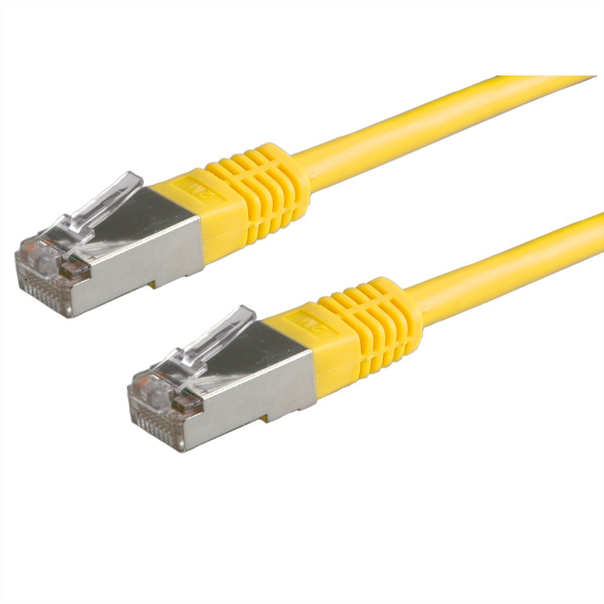 ROLINE Patchkabel Cat.5e (Class D) S/FTP LAN-Kabel, RJ-45 Männlich (Stecker), RJ-45 Männlich (Stecker) (50.0 cm)