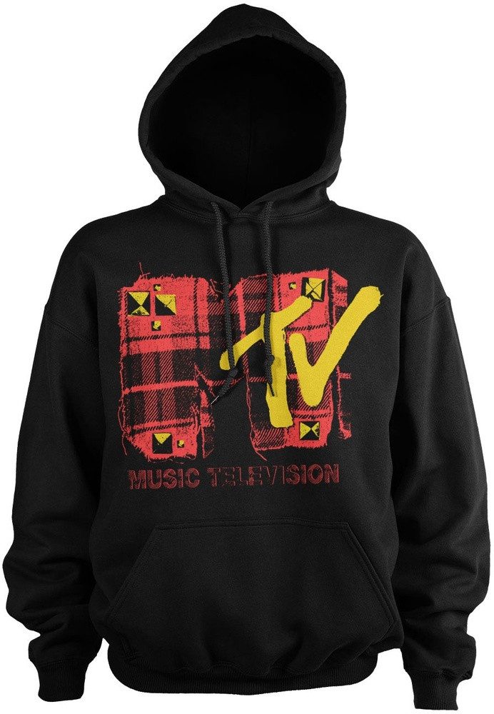 MTV Hoodie Plaid Big Tall Hoodie
