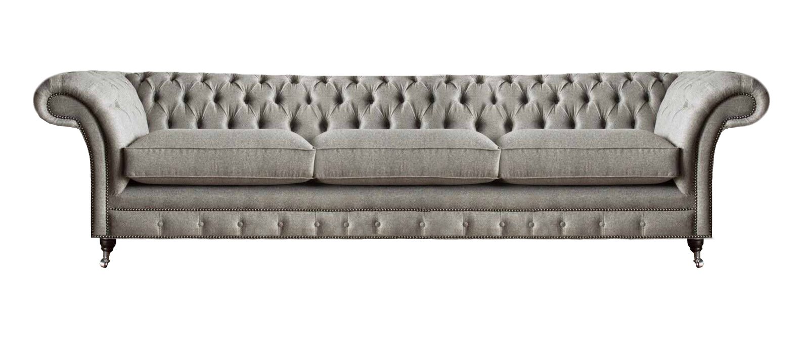 JVmoebel Chesterfield-Sofa Luxus Sitzmöbel Design Sofa Dreisitze Wohnzimmer Couch Neu, 1 Teile, Made in Europa