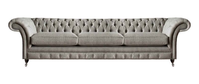 JVmoebel Chesterfield-Sofa Luxus Sitzmöbel Design Sofa Dreisitze Wohnzimmer Couch Neu, 1 Teile, Made in Europa
