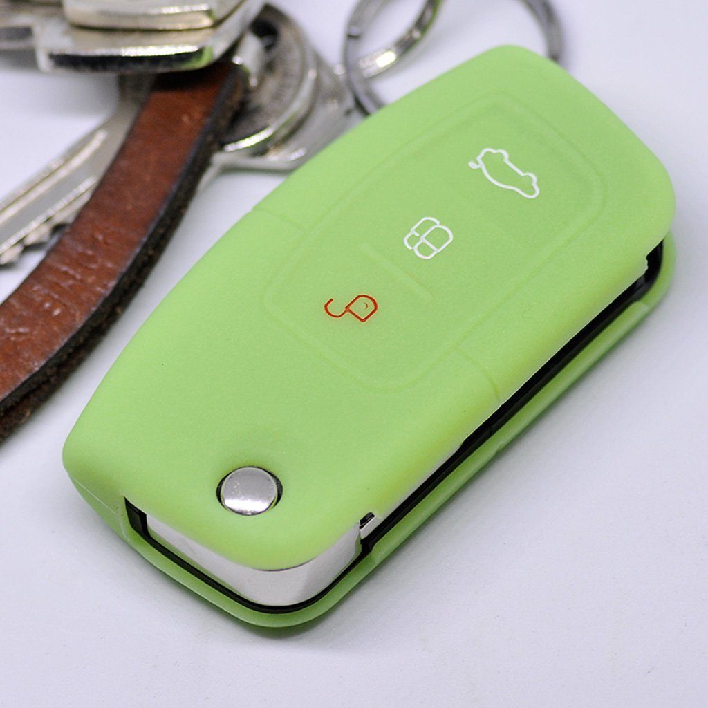 mt-key Schlüsseltasche Autoschlüssel Softcase Silikon Schutzhülle günstig online kaufen