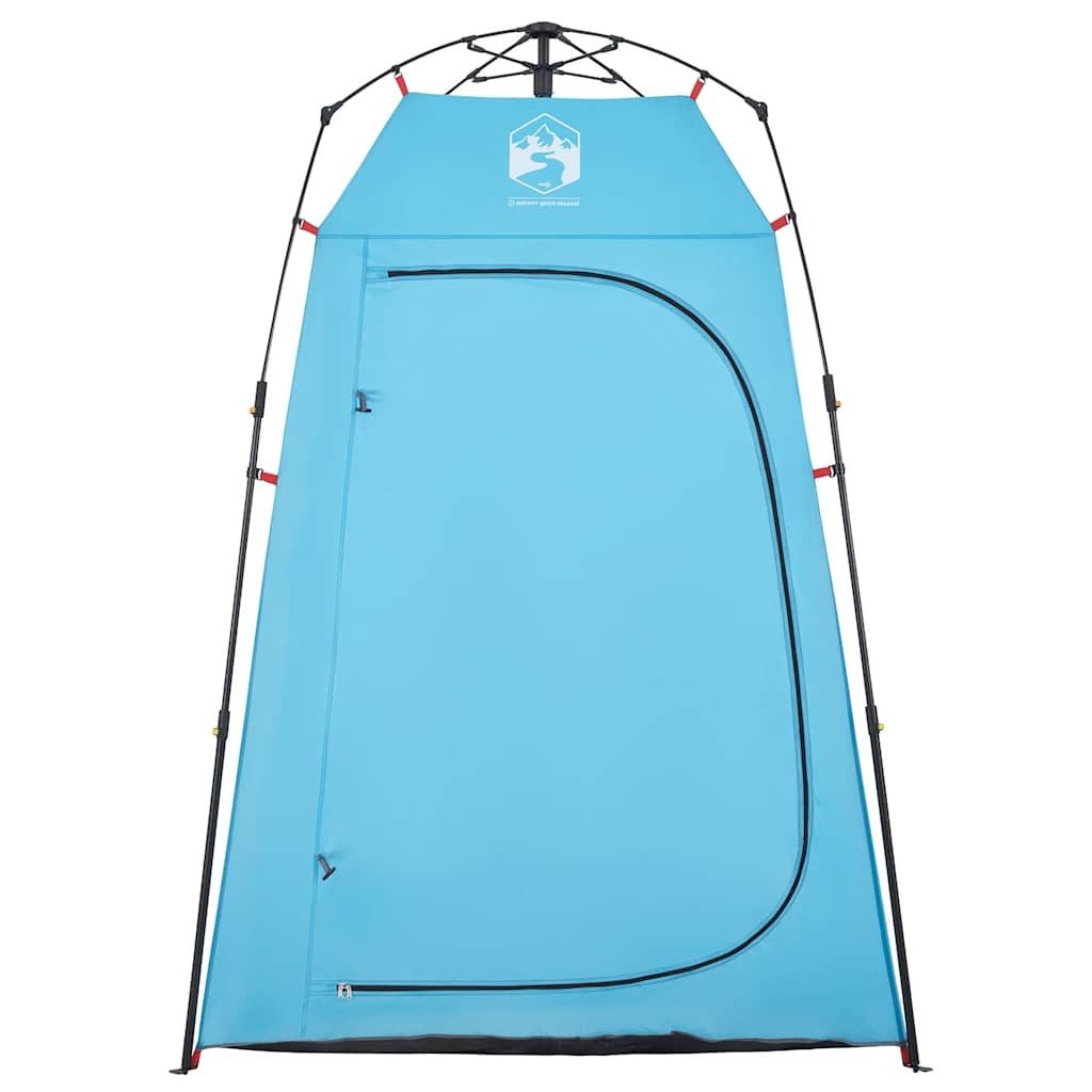 furnicato Faltzelt Sichtschutzzelt Blau Quick Release Wasserdicht, (1 tlg)