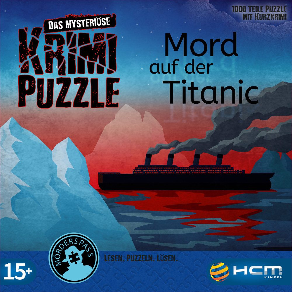 HCM KINZEL Puzzle Mord auf der Titanic, Puzzleteile