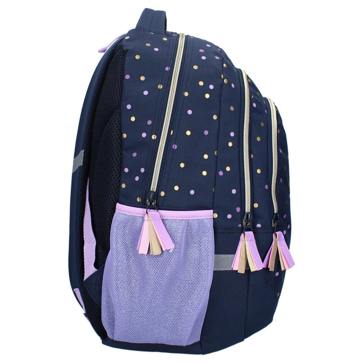 Vadobag Schulrucksack & Federmäppchen Milky Kiss 34 Liter (1-tlg), Laptopfach – Bild 4 von 5