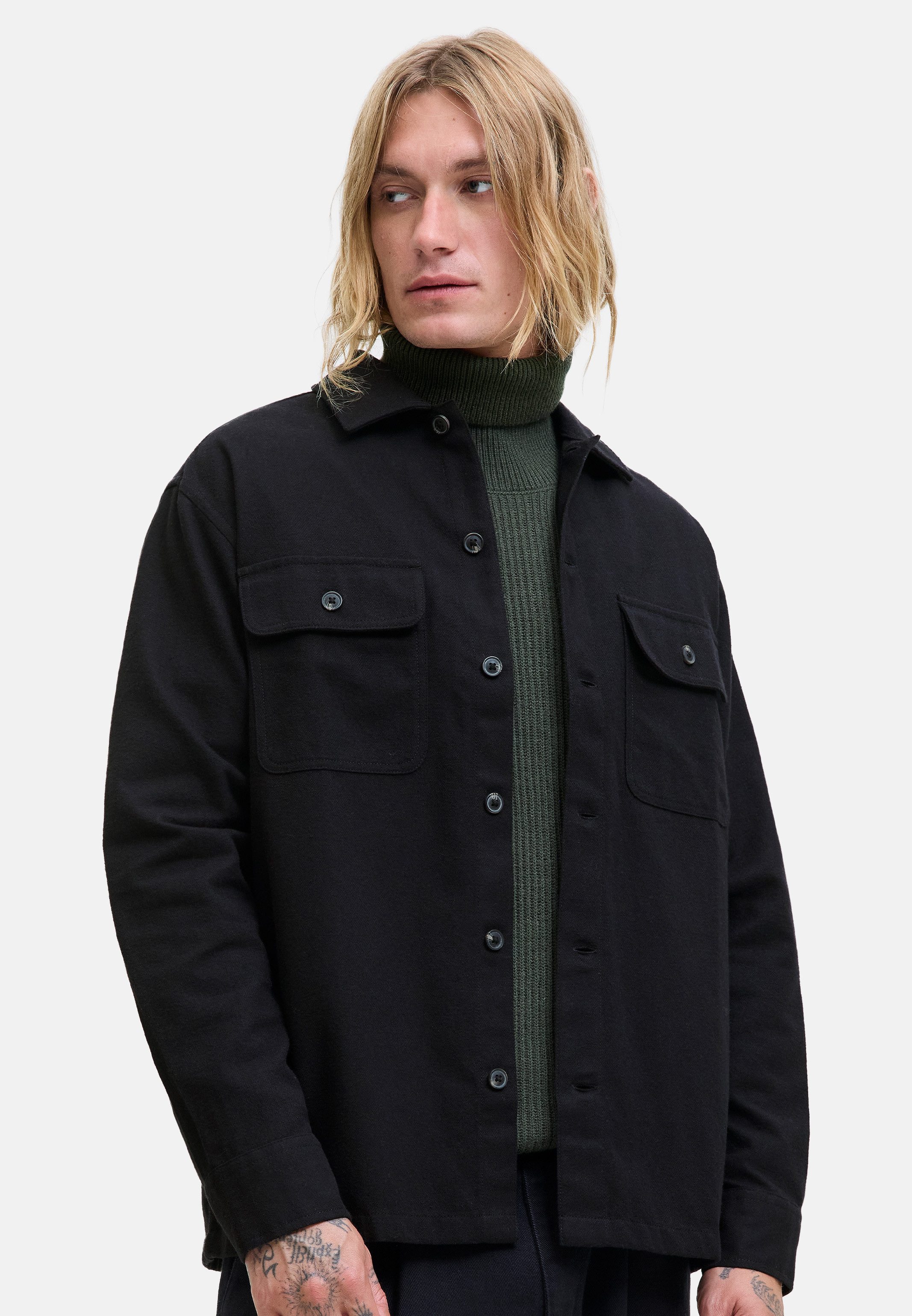 Jack & Jones Hemdjacke Charge (1-St) Hemdjacke / Overshirt - Baumwolle - St günstig online kaufen